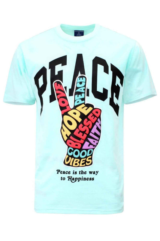 Peace Hand Sign T-shirt - Spread Love and Positivity