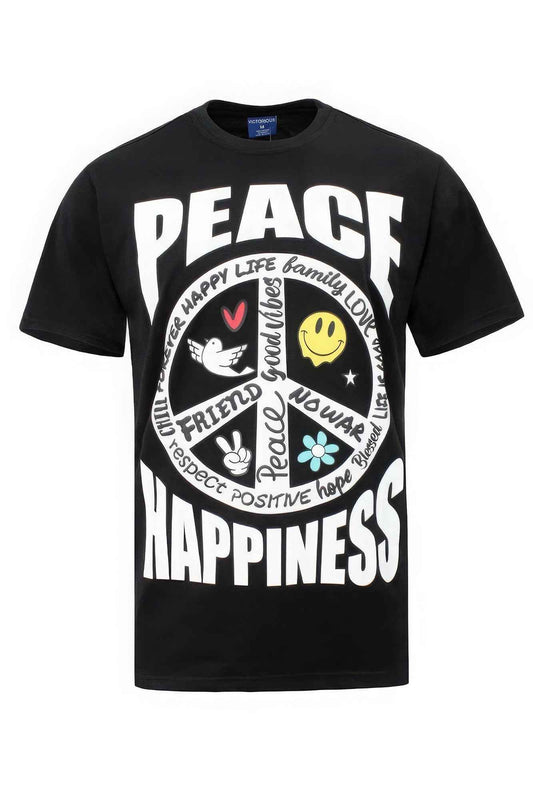 Peace Happiness T-shirts - Spread Joy and Serenity