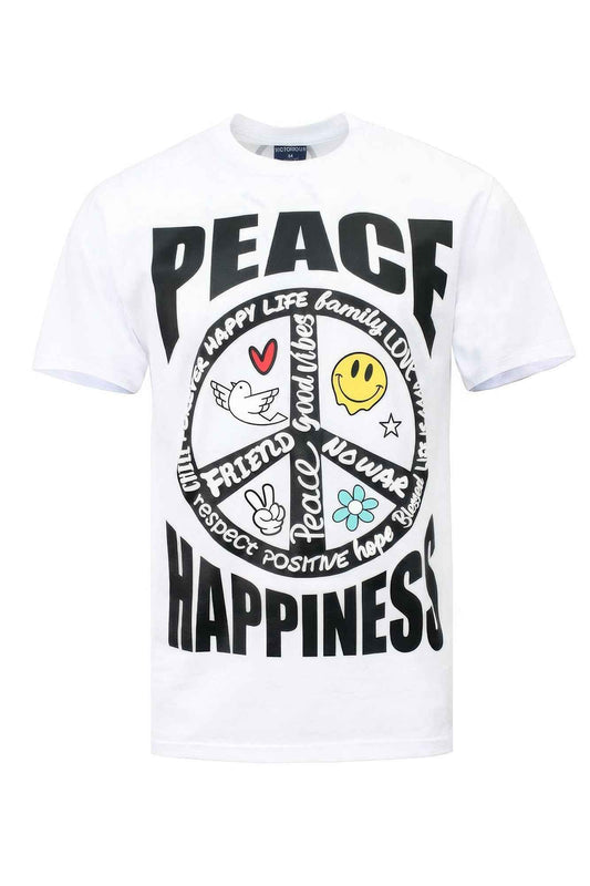 Peace Happiness T-shirts | Spread Joy and Positivity