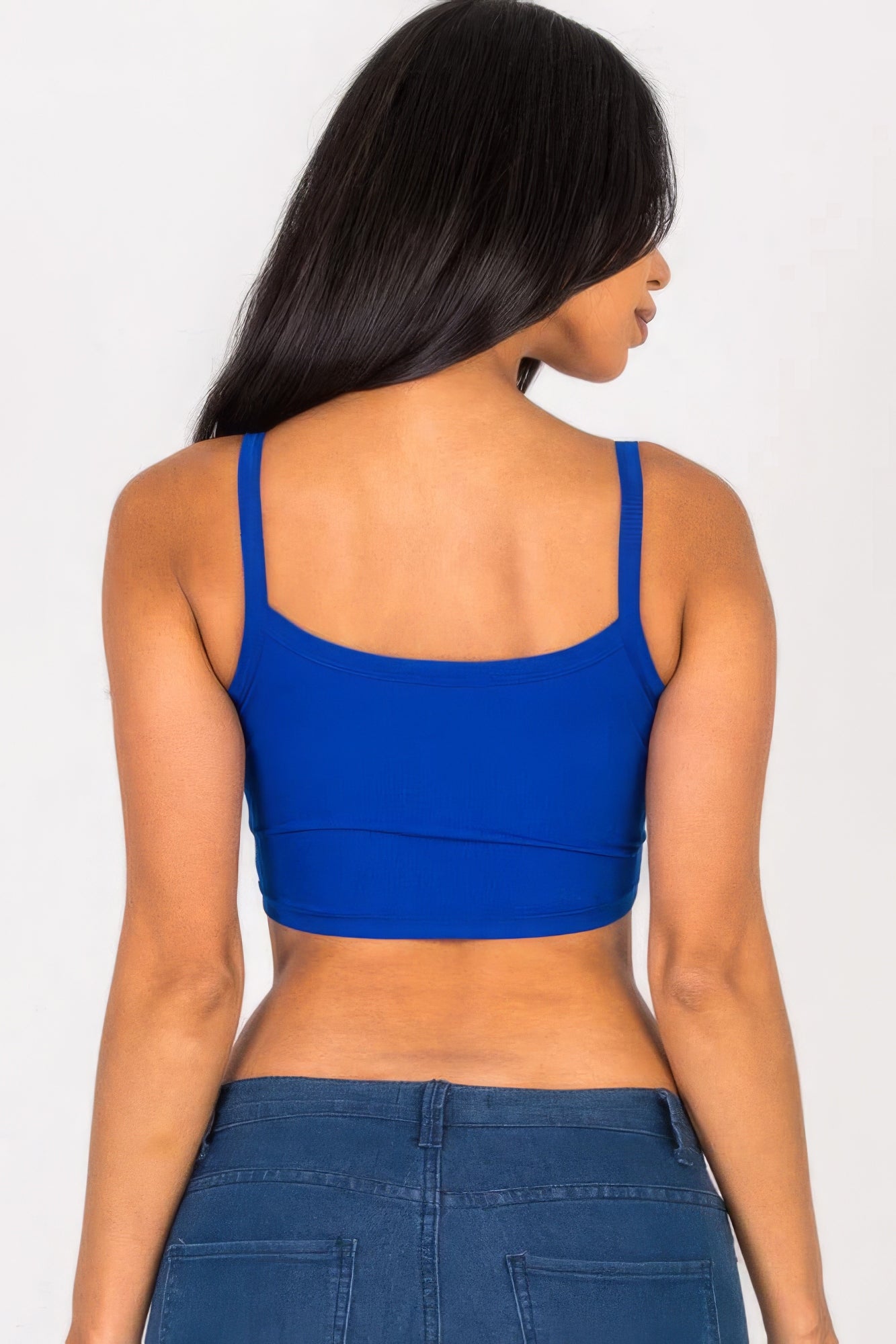 Ribbed Knit Cami Crop Top - Nova Store