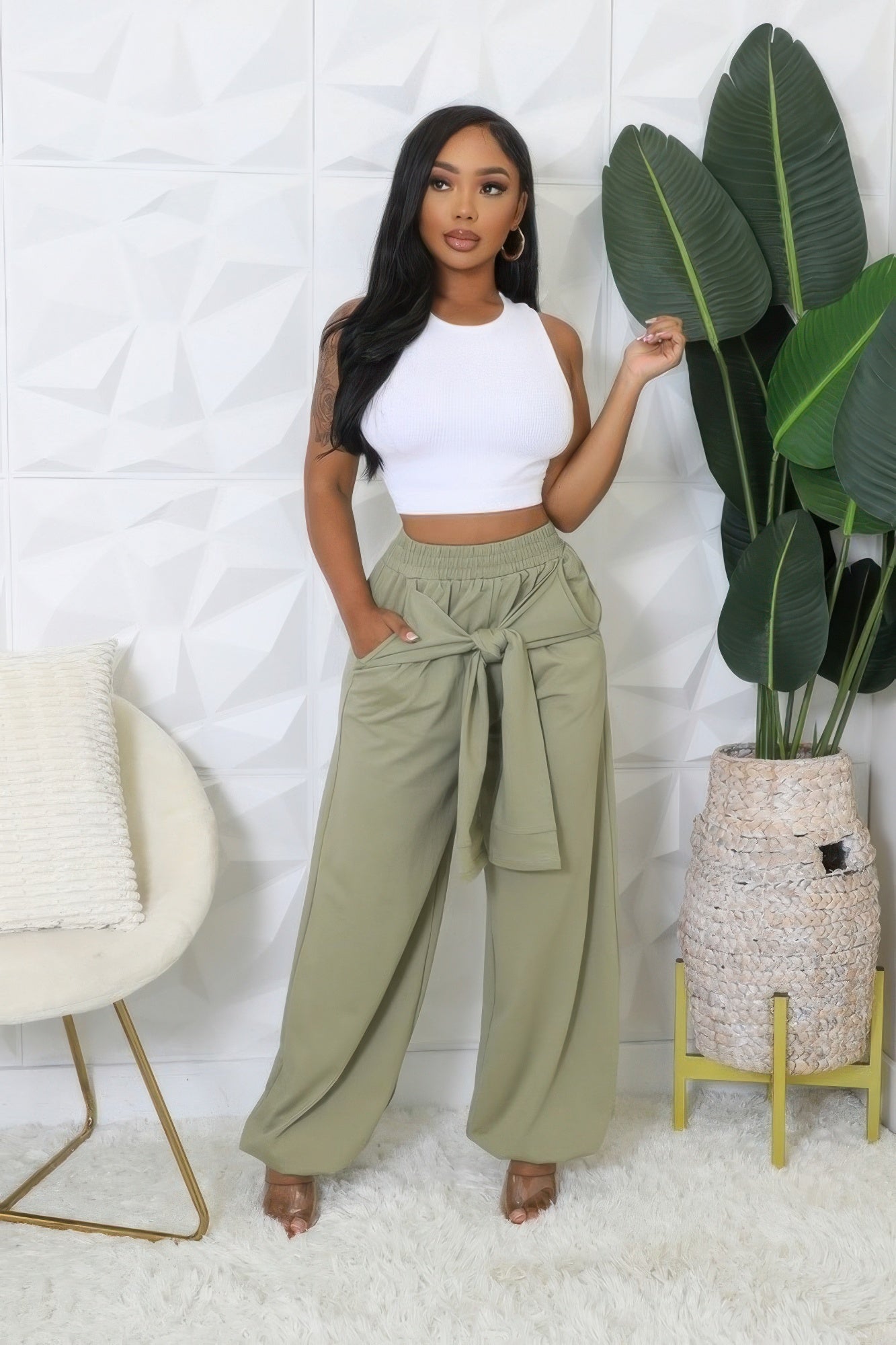 High Waisted Wide Pants | Wide Leg Pents | Nova Store