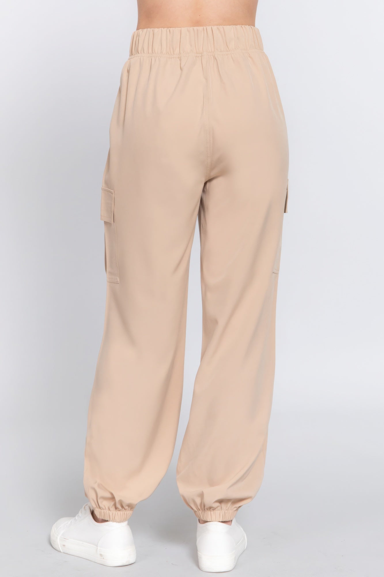 Beige Jogger Pants | Cargo Jogger Pants | Nova Store