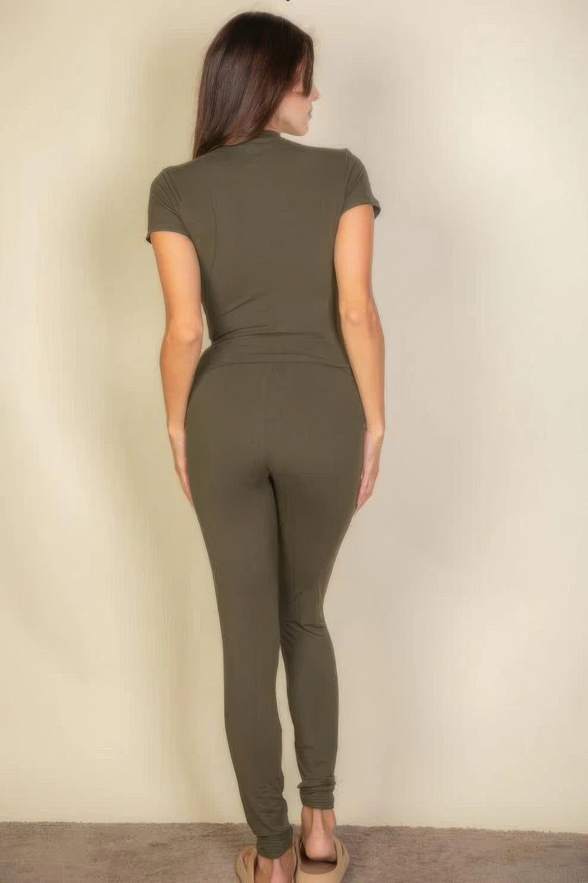 Basic Solid Leggings - Nova Store