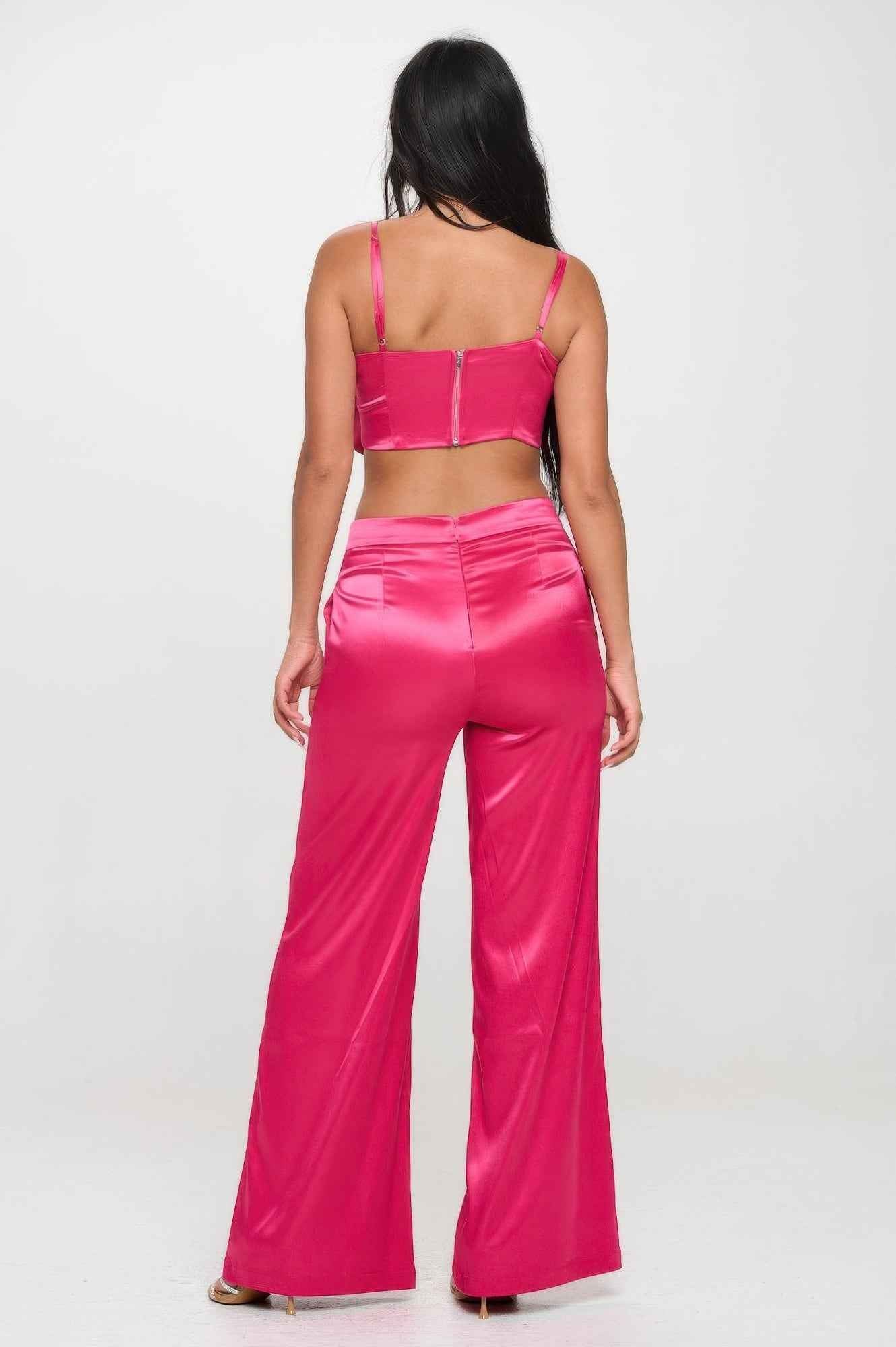 Crop Top & Pant Set
