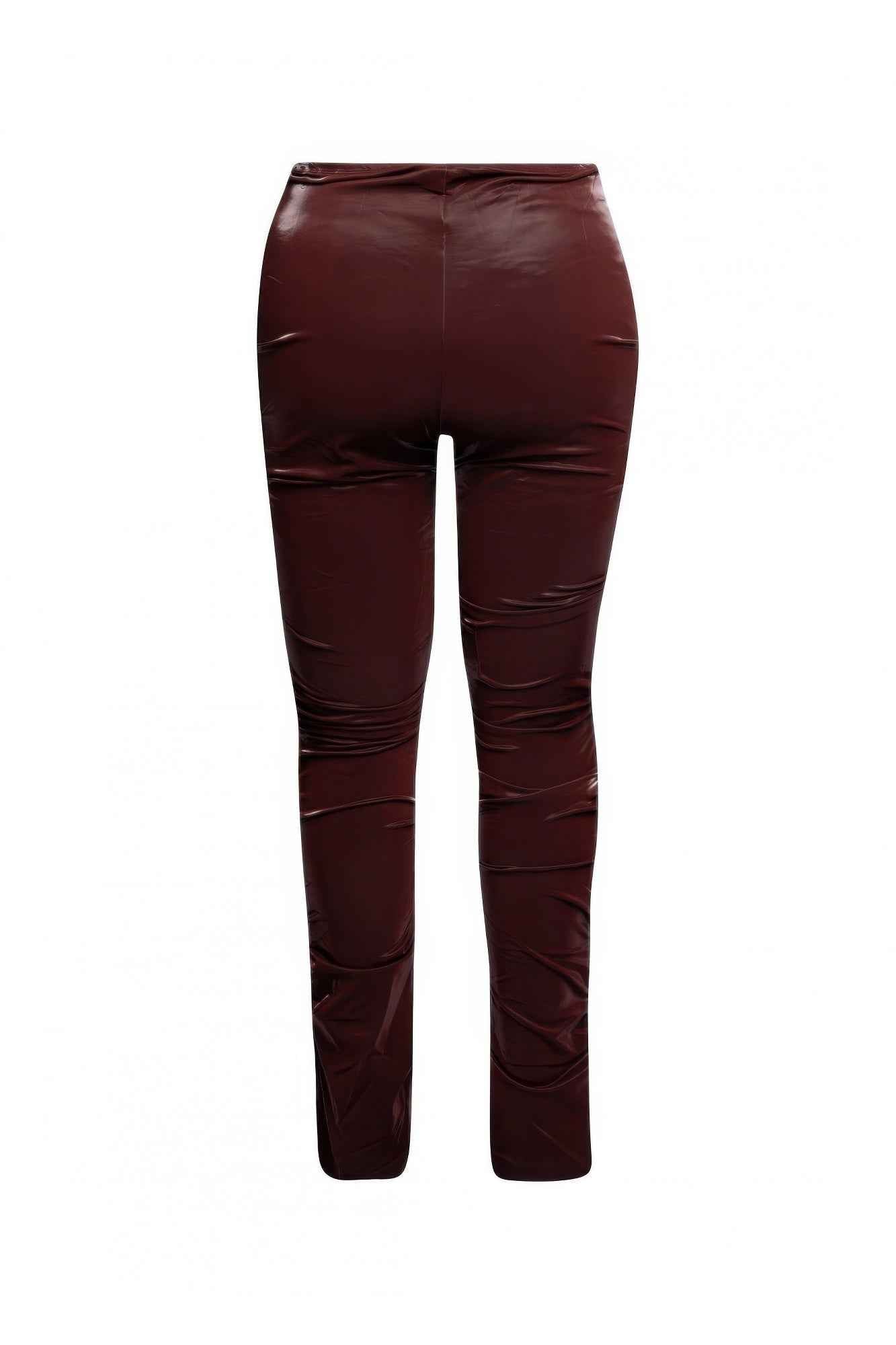 Velvet Pu Ruched Pants