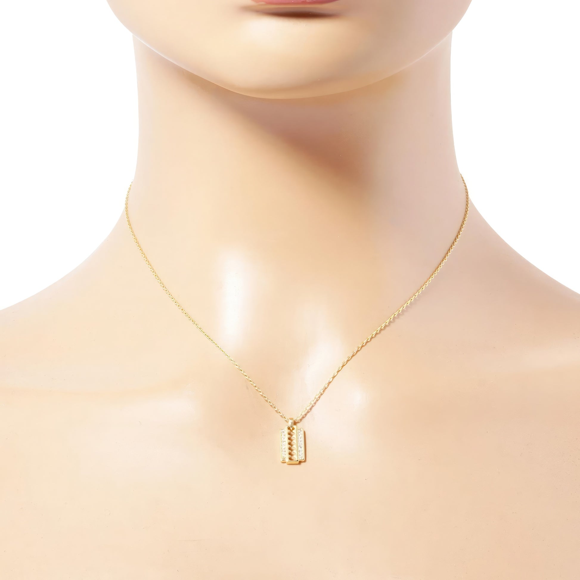 Blade Pendant Necklace | Gold Blade Neckalce | Nova Store