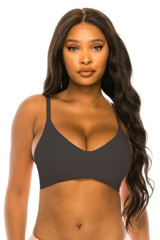 Black Laser Cut Bra | Black Laser Bra | Nova Store