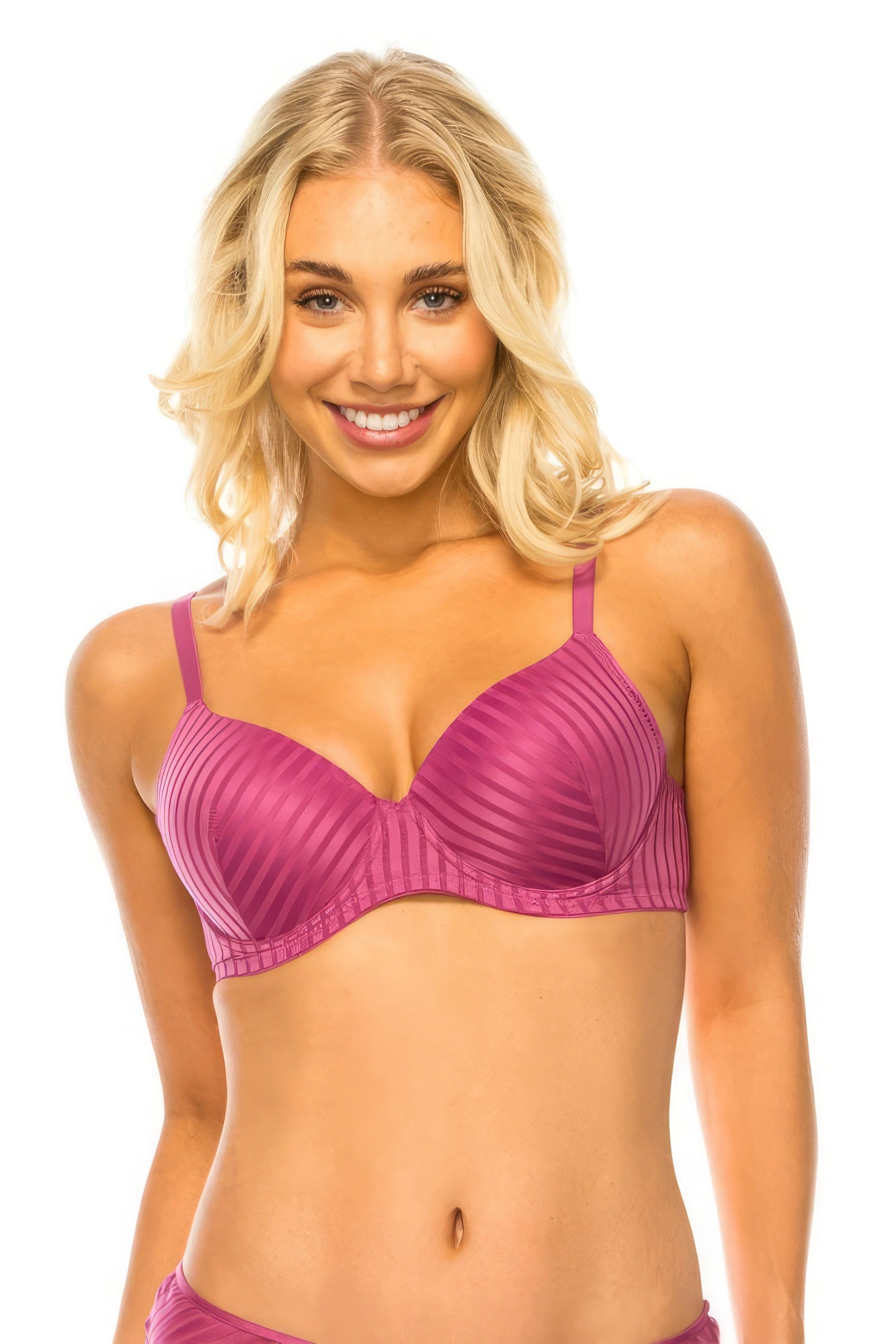 Stripe Lace Bra - Nova Store