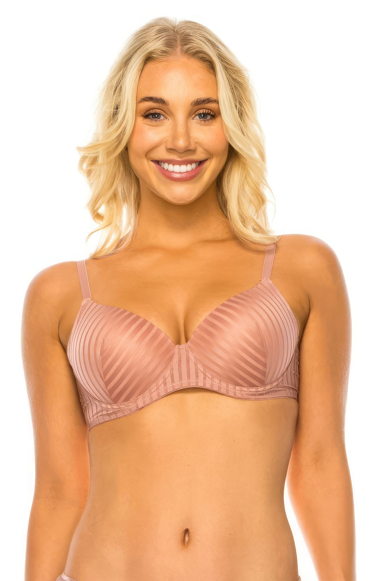 Stripe Lace Bra - Nova Store