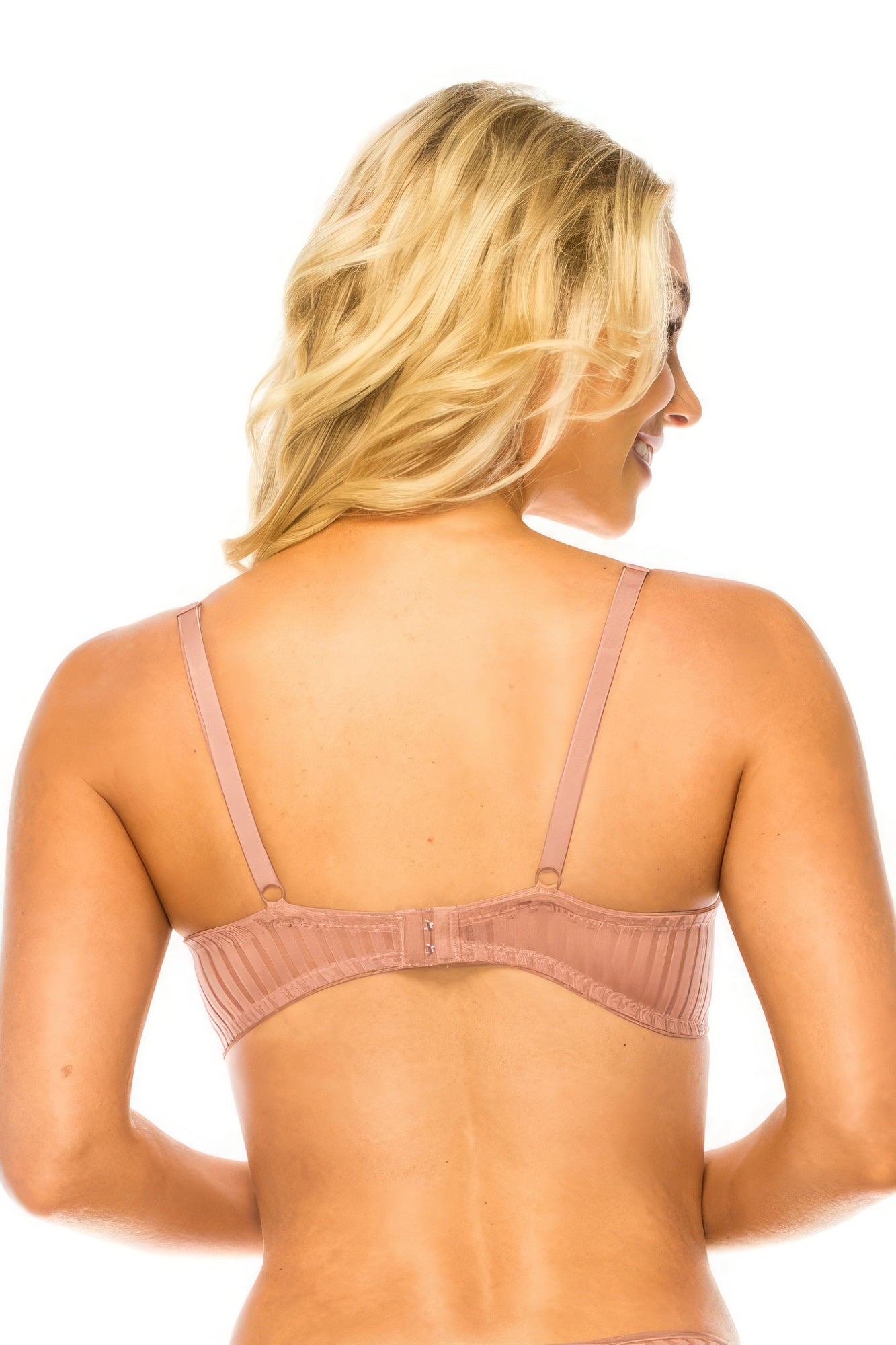 Stripe Lace Bra - Nova Store