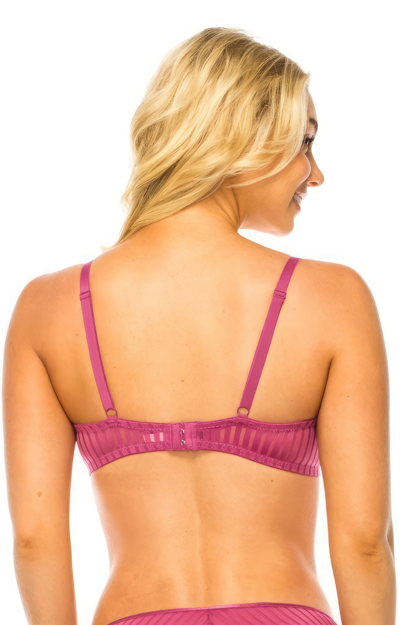 Stripe Lace Bra - Nova Store