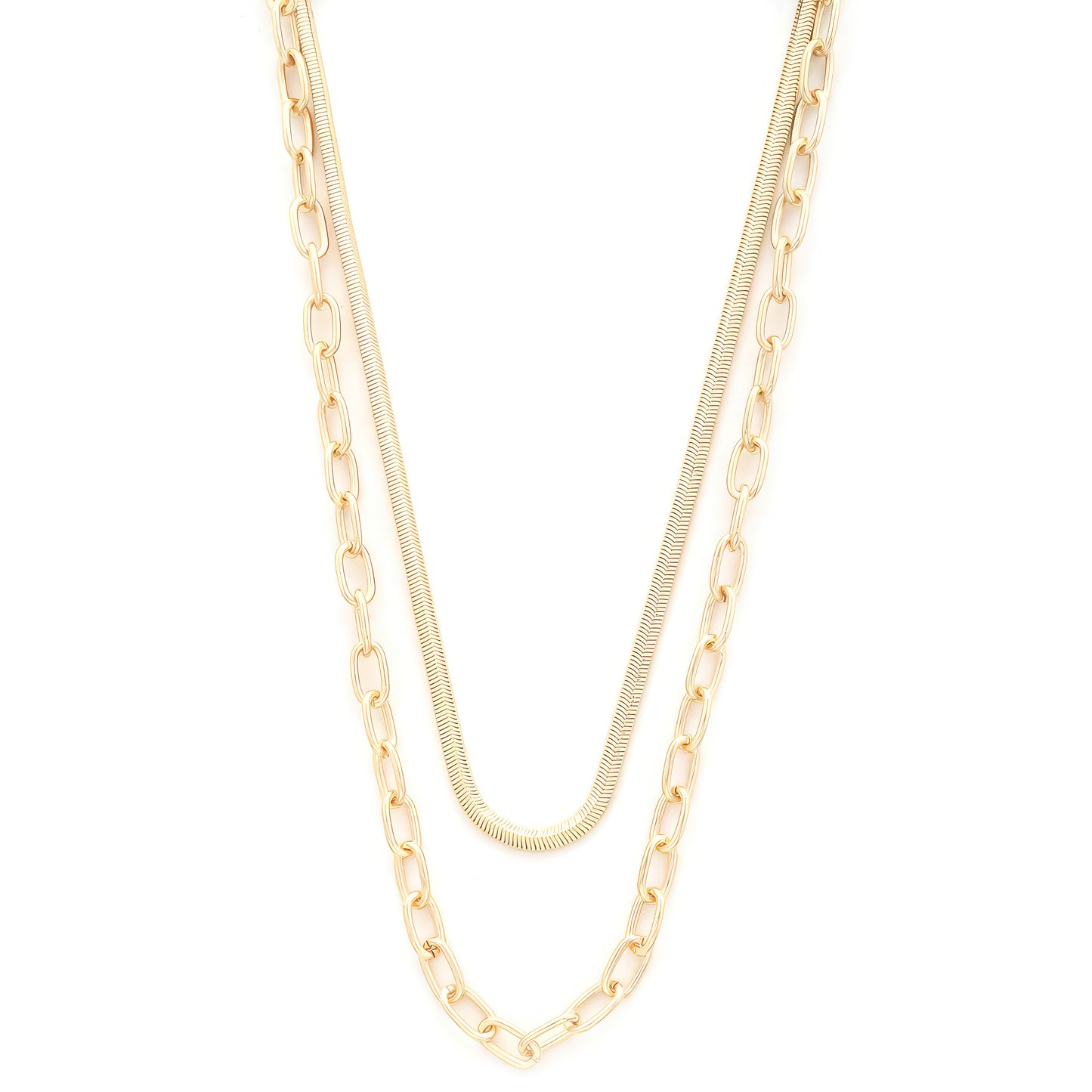 Snake Oval Link Necklace | Oval Link Necklace | Nova Store