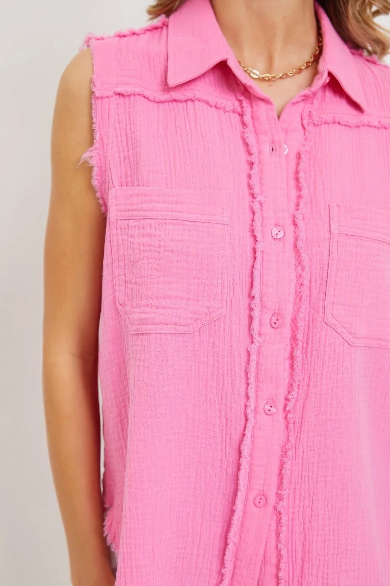 Washed Cotton Gauze Shirt for Comfort and Style