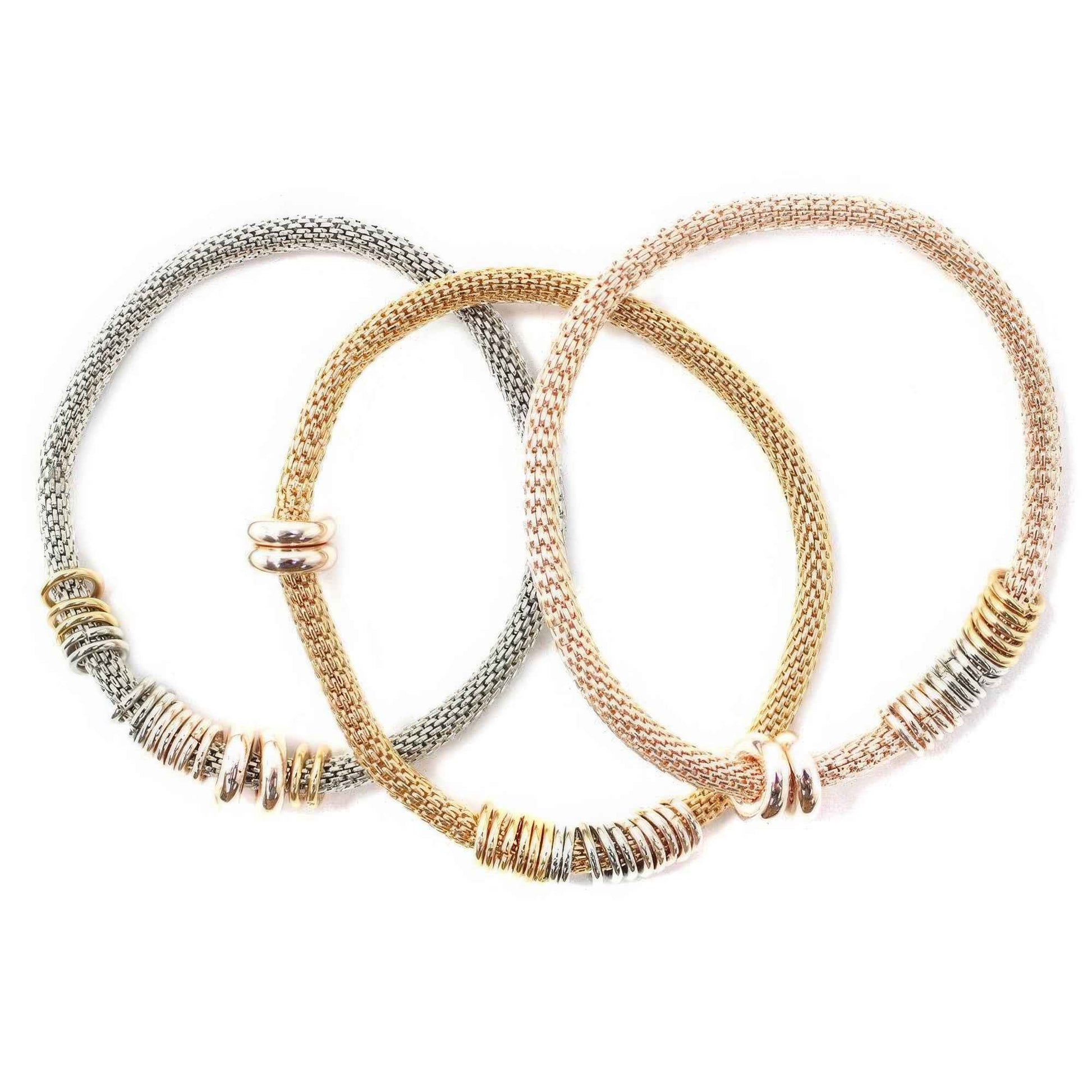 Metal Bracelet Set - Assorted Styles and Designs