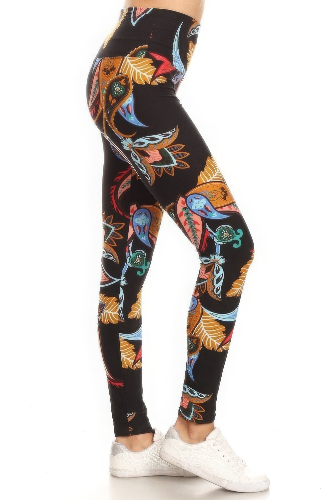 Floral Printed Legging | Printed Knit Legging | Nova Store