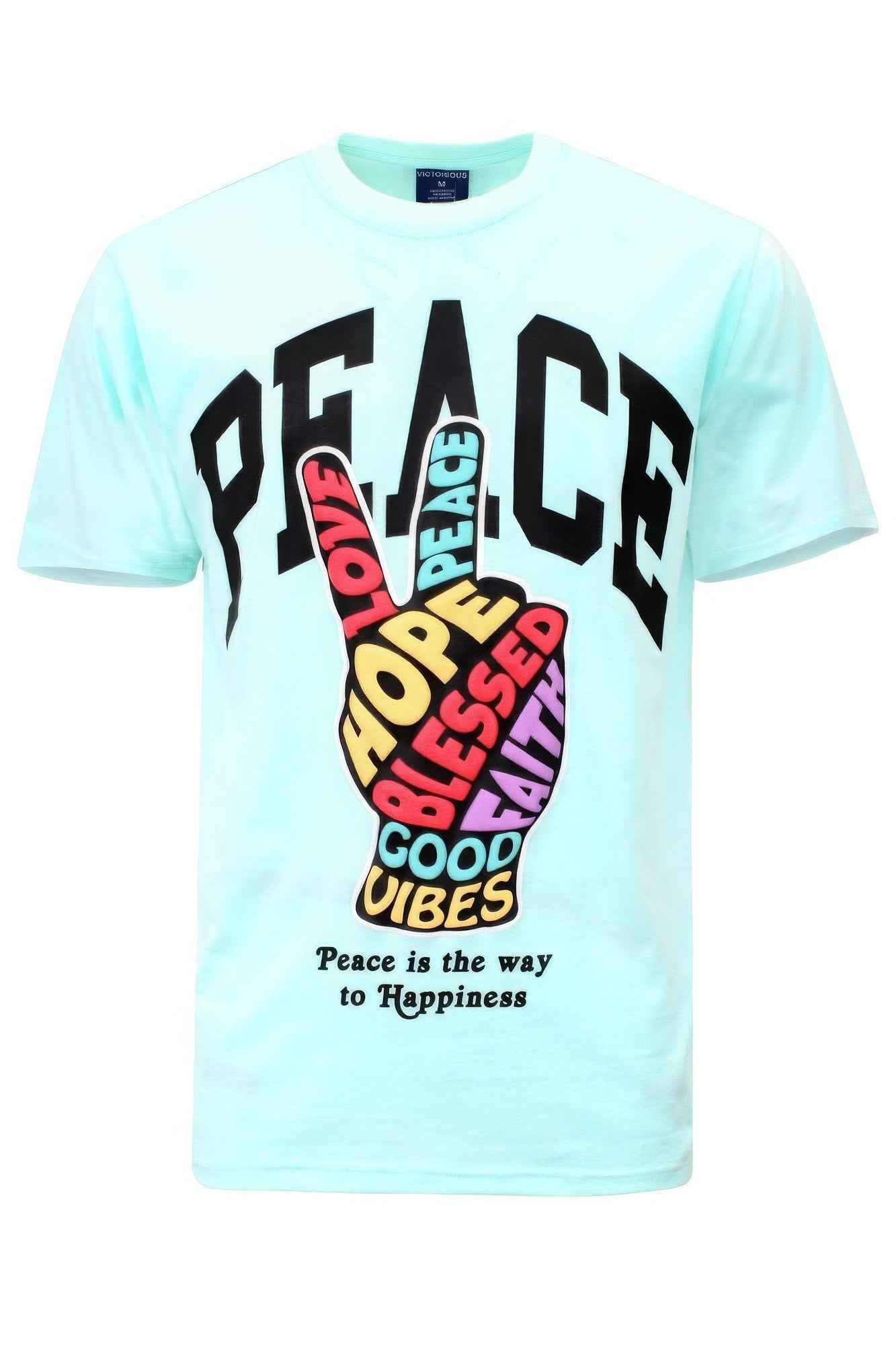 Peace Hand Sign T-shirt - Spread Love and Positivity