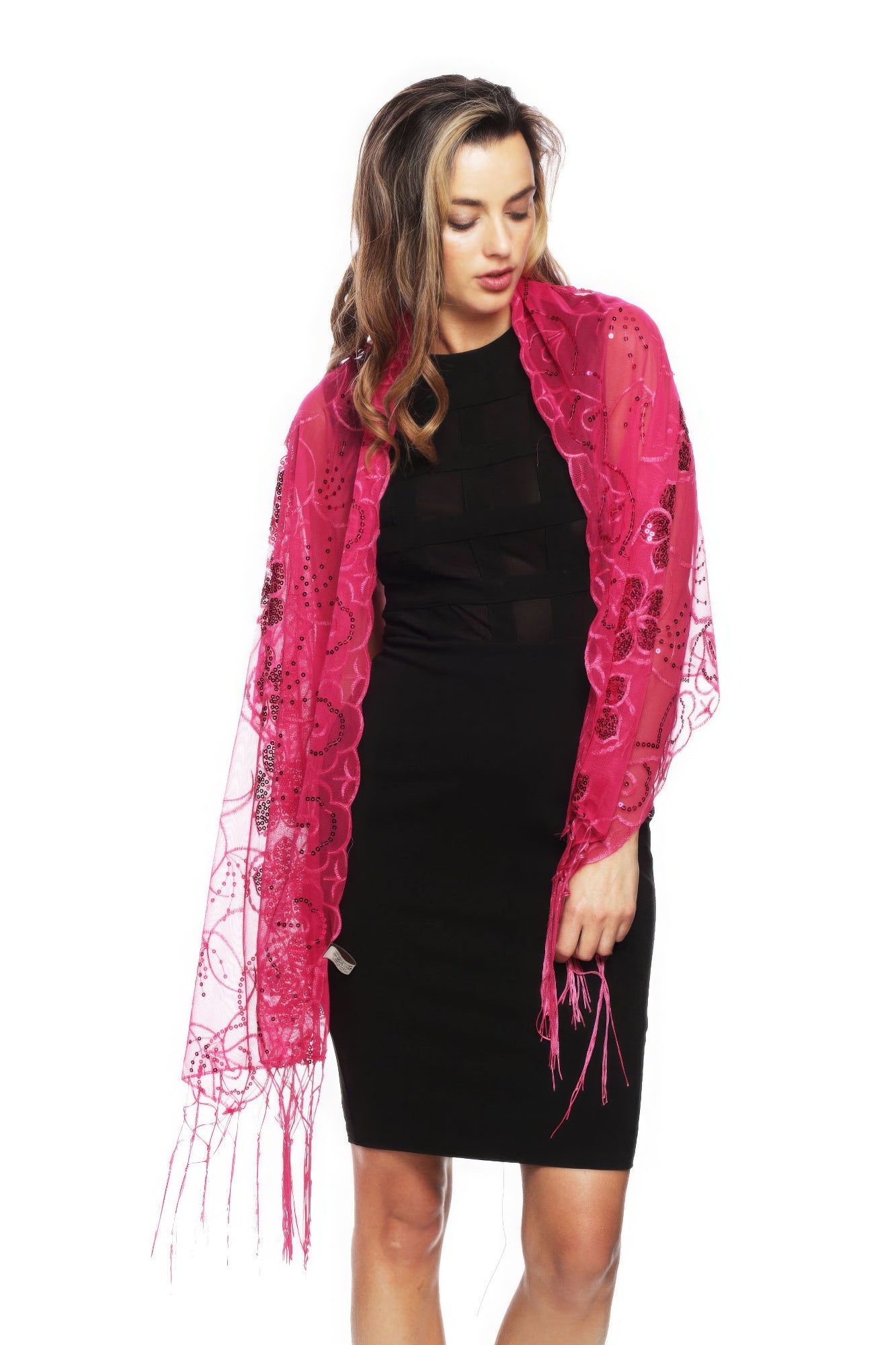 Sequined Shawl Flower - Nova Store