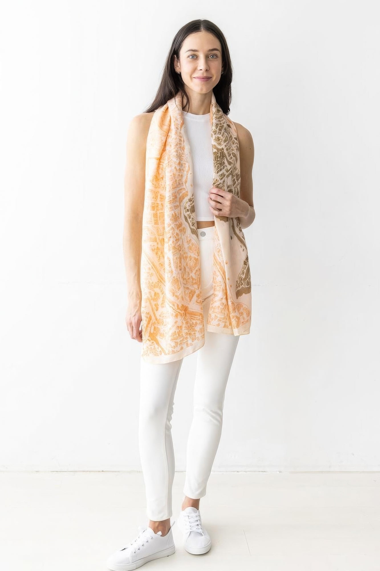 Unique Skinny Scarf | Custom Skinny Scarf | Nova Store