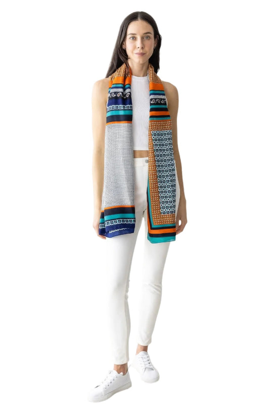 Fashionable Skinny Scarf | Stylish Skinny Scarf | Nova Store