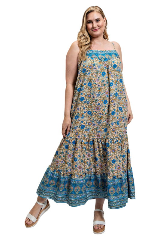 Floral Printed Maxi Dress | Floral Maxi Dress | Nova Store