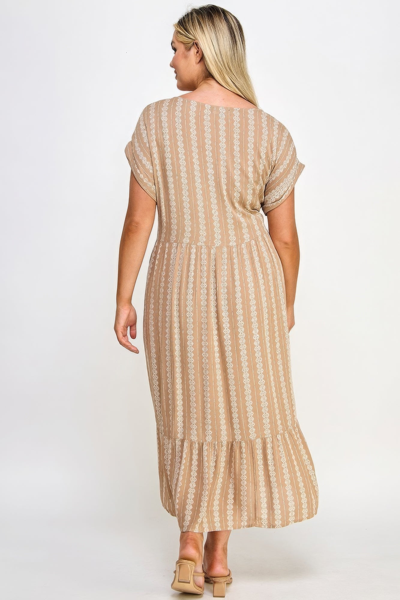 Boho Maxi Dress | Short-Sleeved Maxi Dress | Nova Store