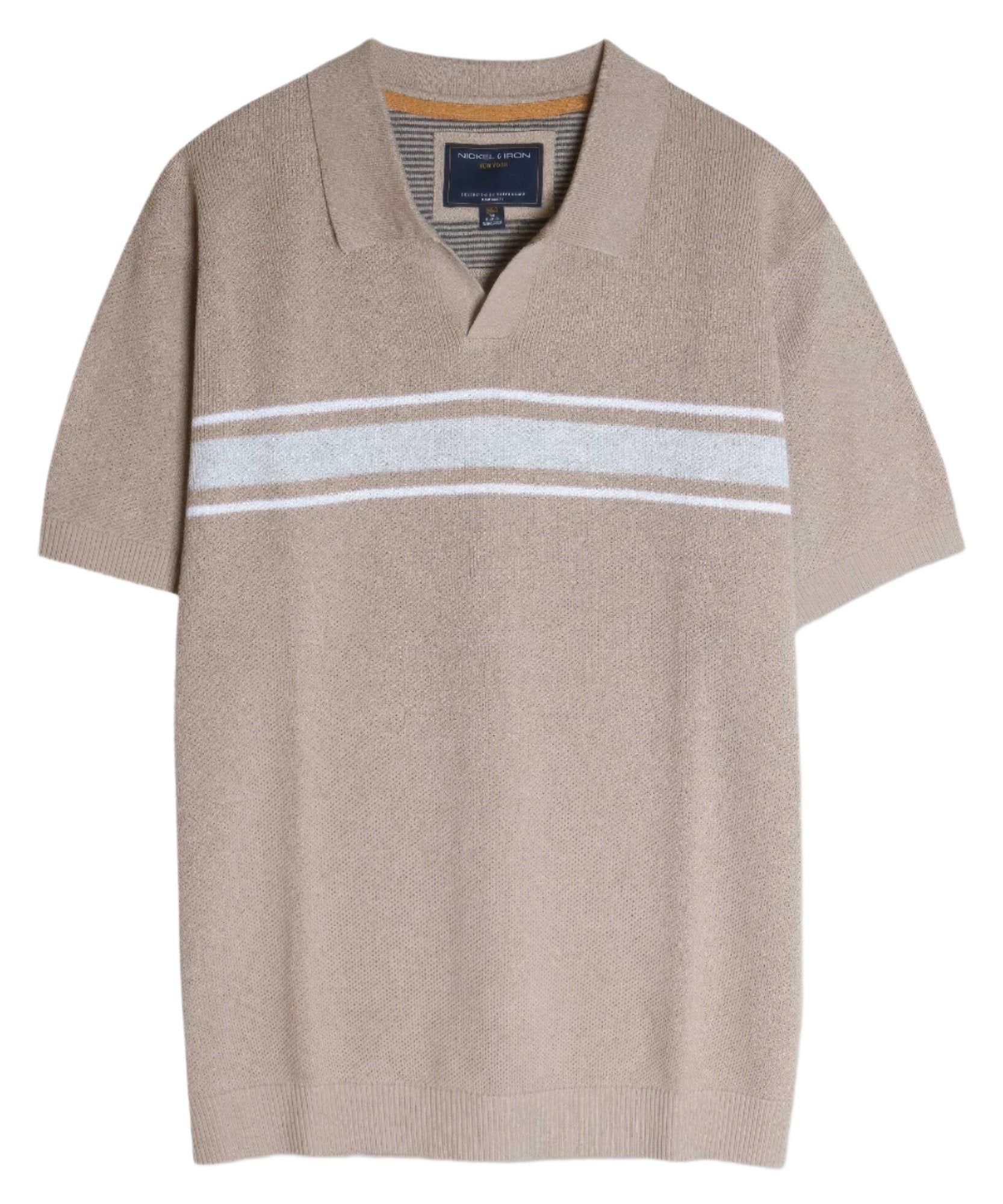 Retro Stripe Polo Sweater - Nova Store
