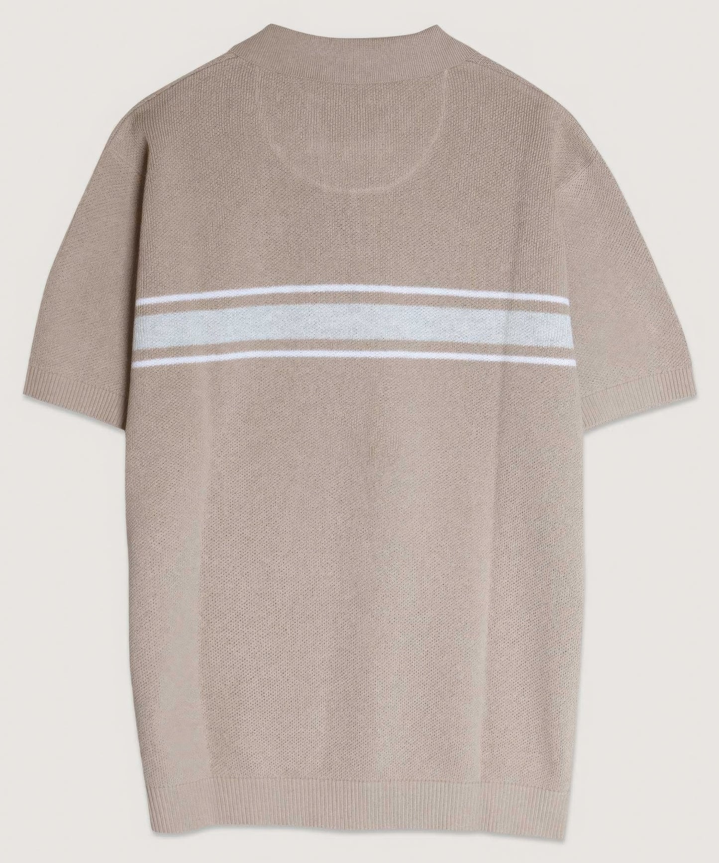 Retro Stripe Polo Sweater - Nova Store