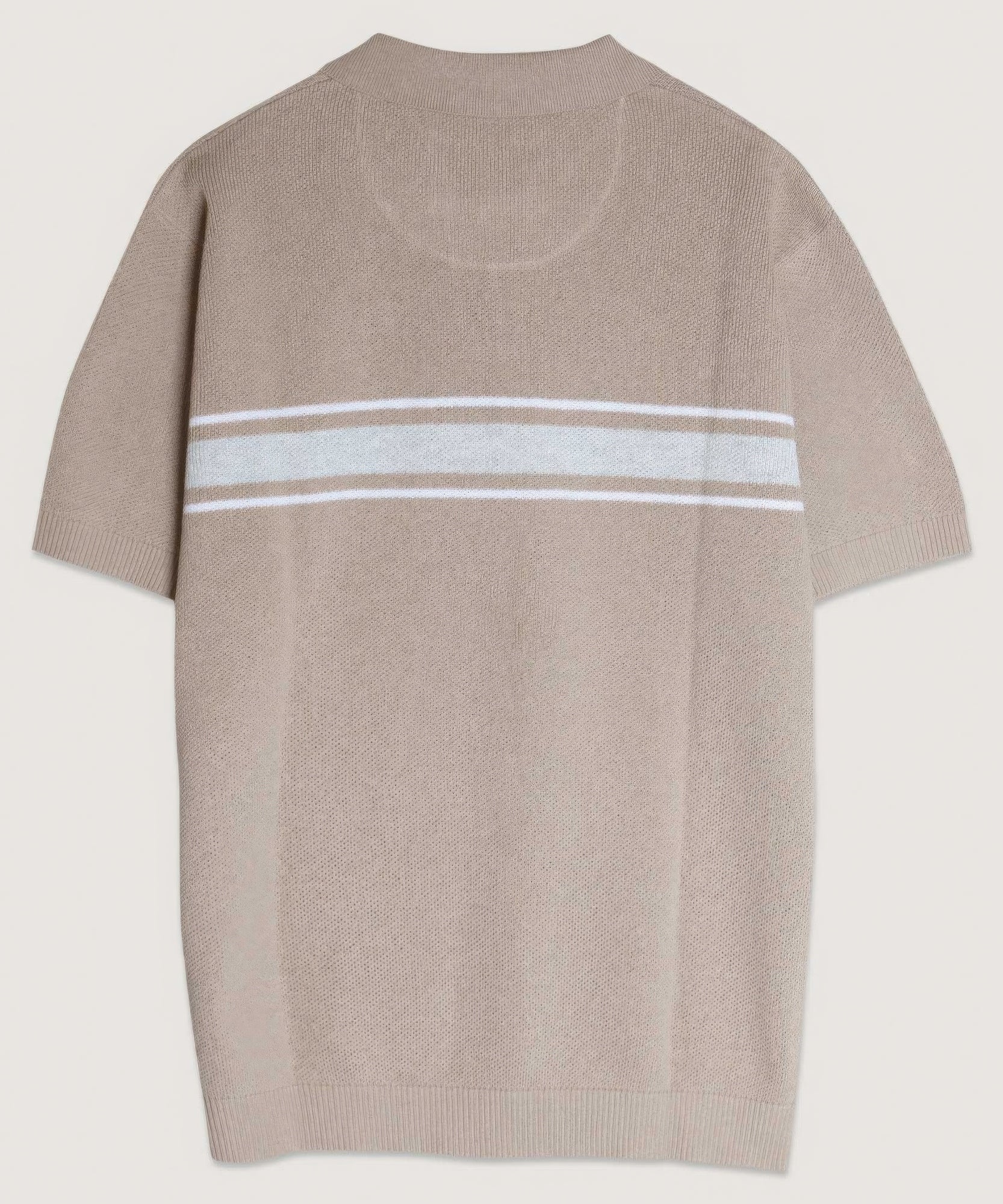 Retro Stripe Polo Sweater - Nova Store