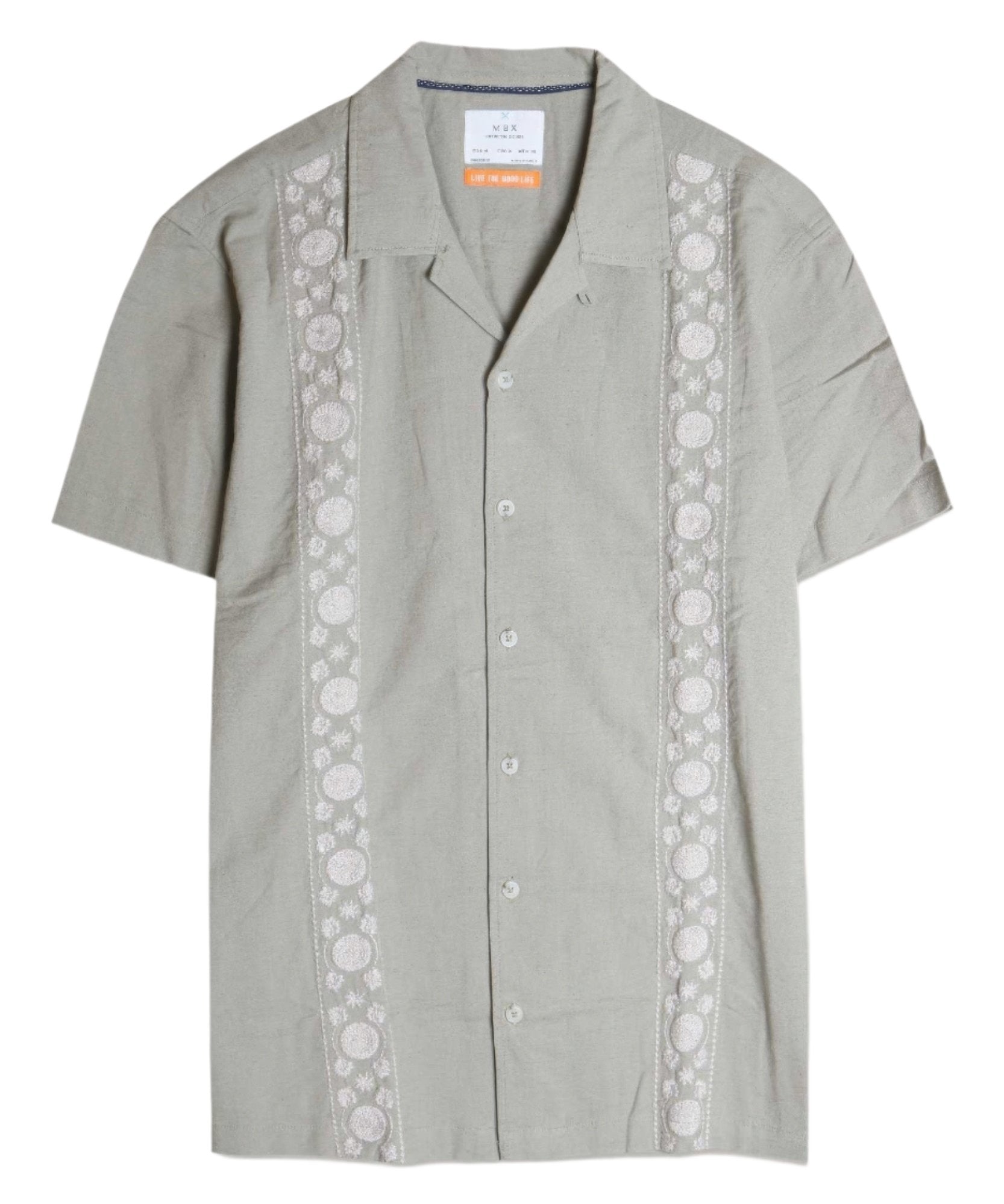 Embroidered Camp Shirt | Stylish Camp Shirt | Nova Store