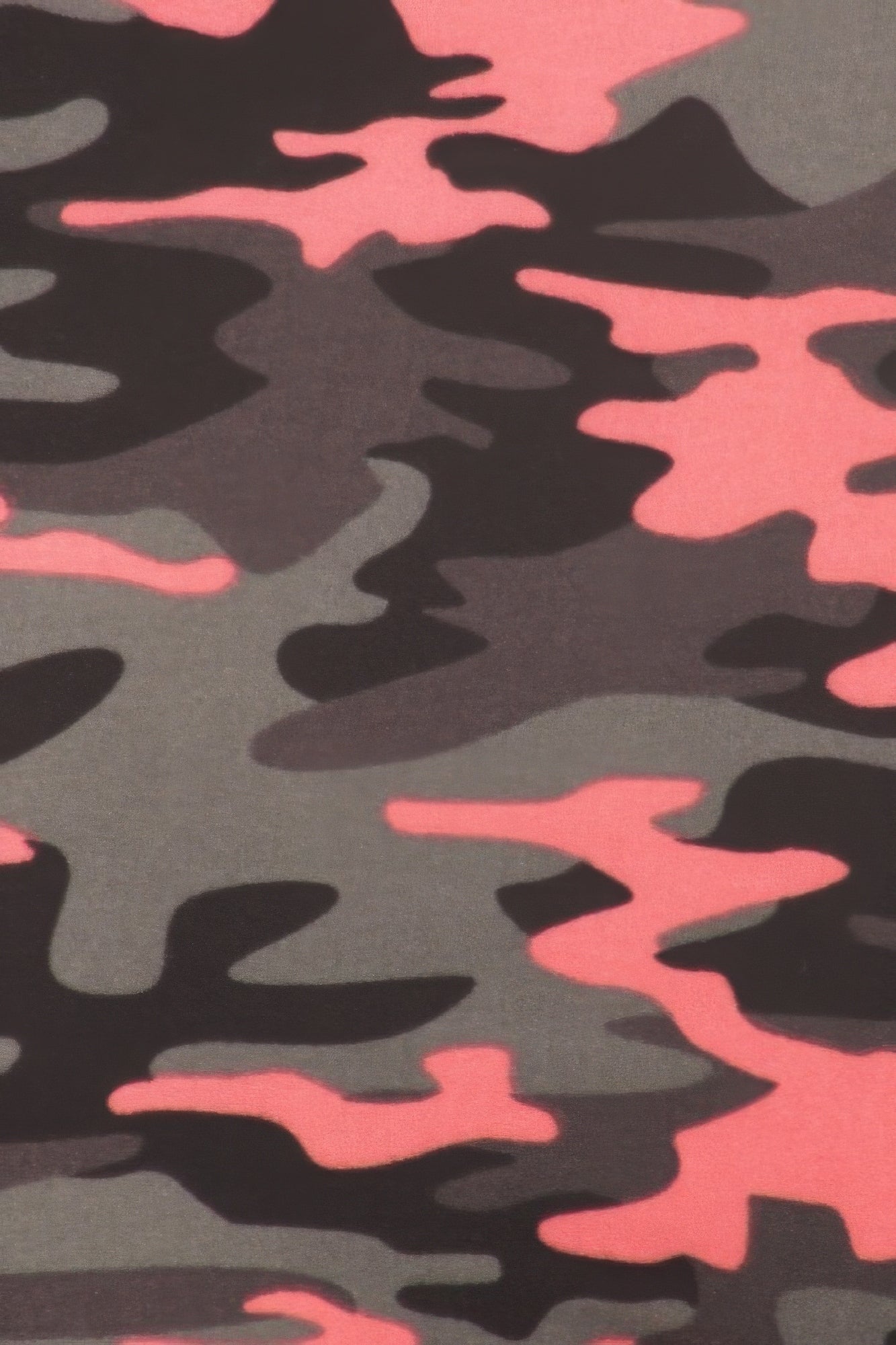 Camouflage Printed High Waisted Leggings With Elastic Waistband - Nova Store