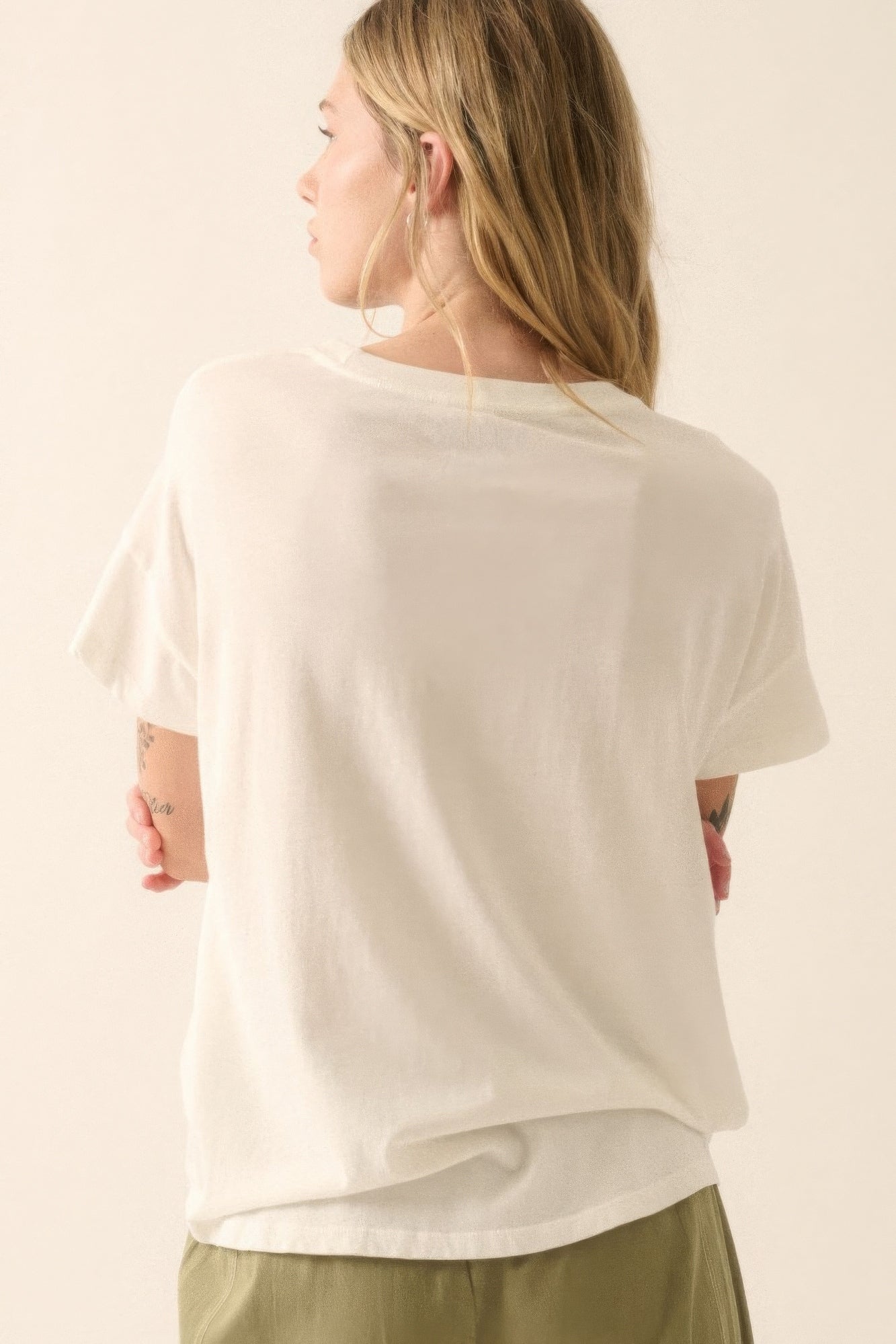 Amore Garment-washed Fruit Graphic Tee - Nova Store