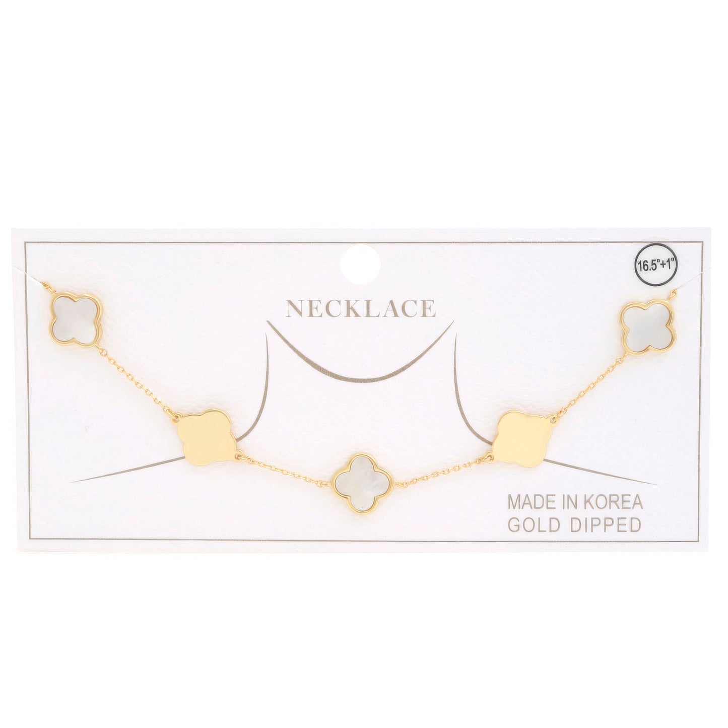 Charm Gold Necklace | Gold Dipped Necklace | Nova Store