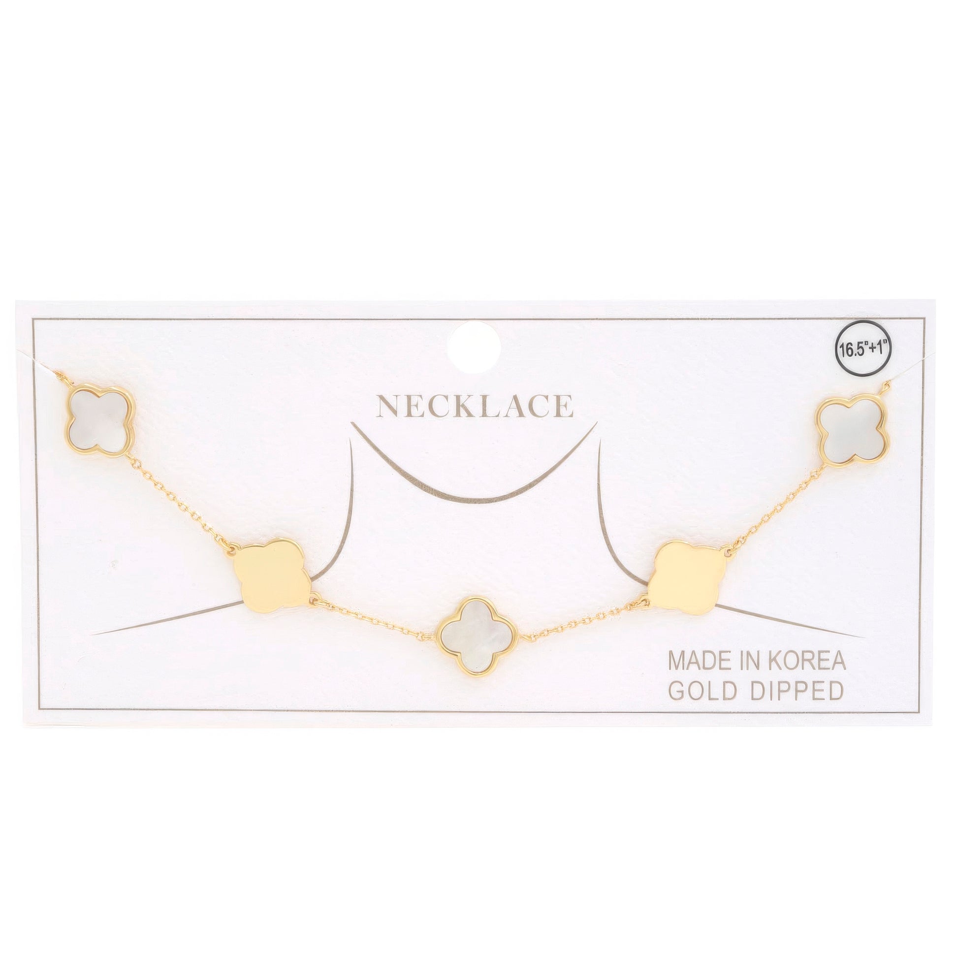 Charm Gold Necklace | Gold Dipped Necklace | Nova Store