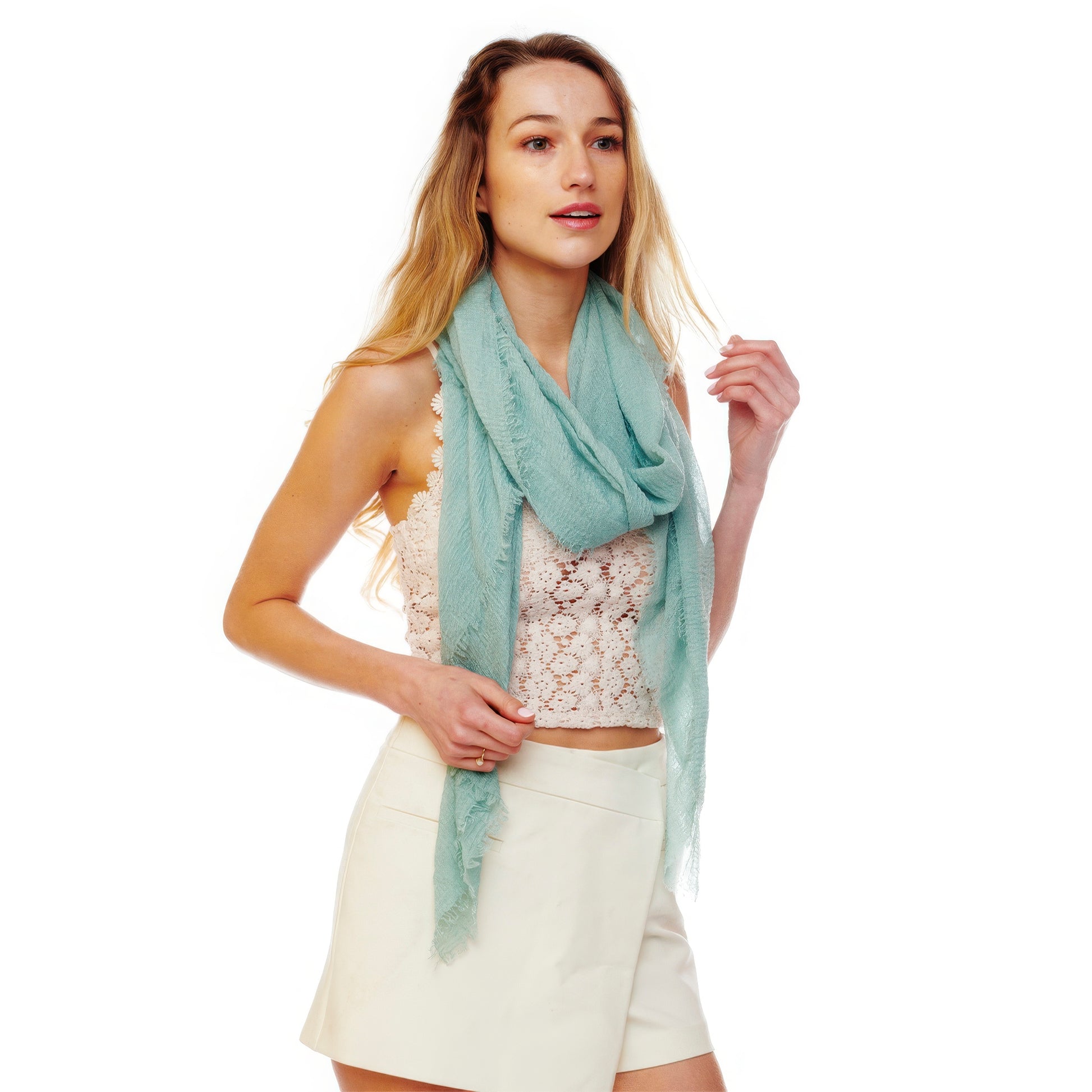 Solid Oblong Scarf - Nova Store