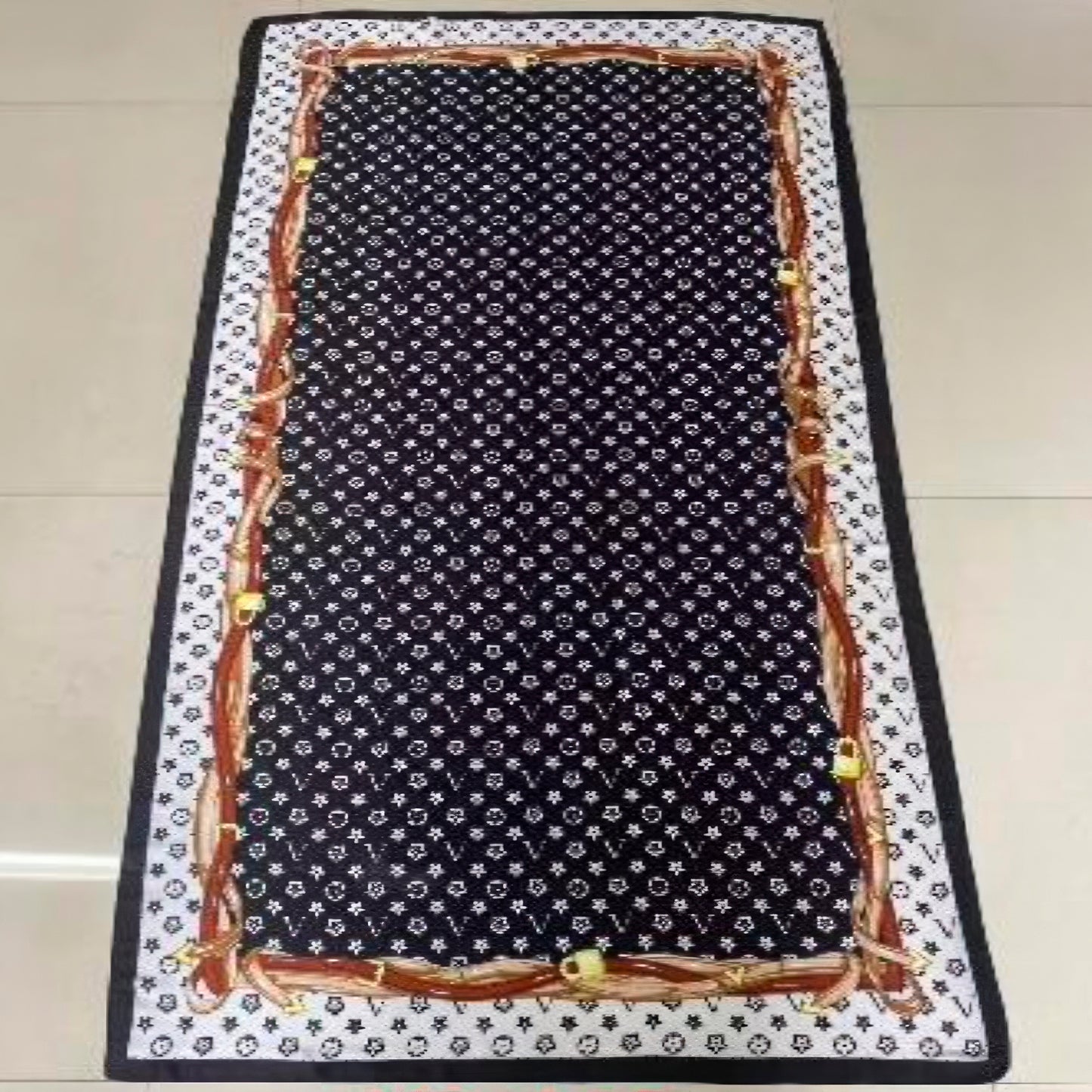 Multi Print Silky Scarf And Shawl - Nova Store