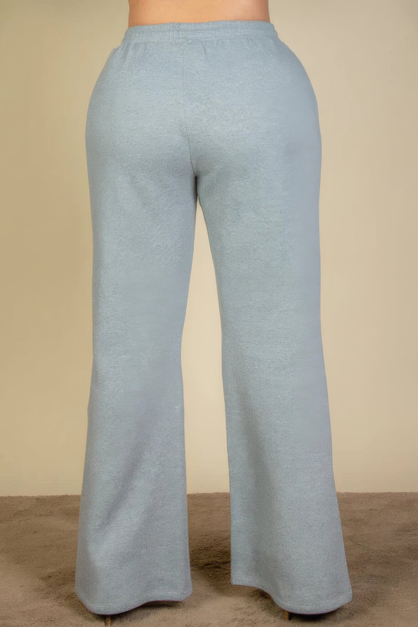 Plus Size Drawstring Waist Slant Pocket Sweatpants - Nova Store