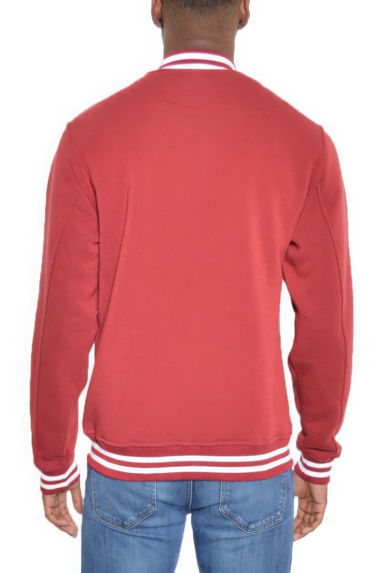 Red Fleece Jacket | Casual Fleece Jacket | Nova Store