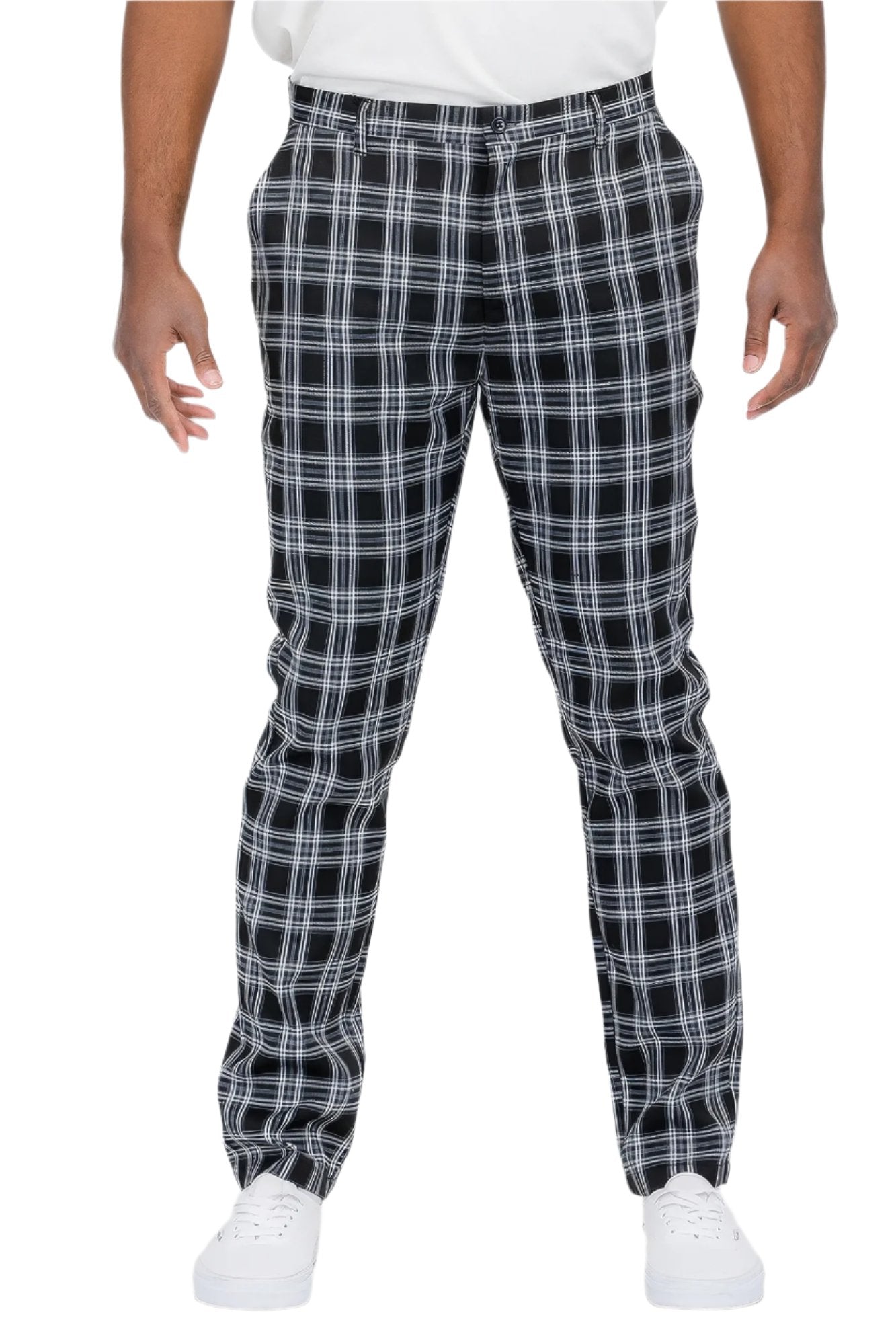Plaid Trouser Pants - Nova Store