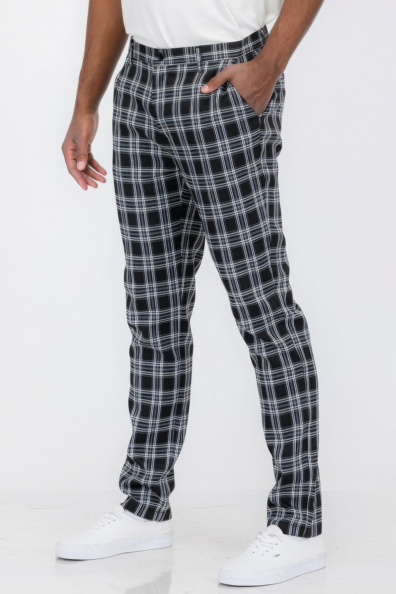 Plaid Trouser Pants - Nova Store