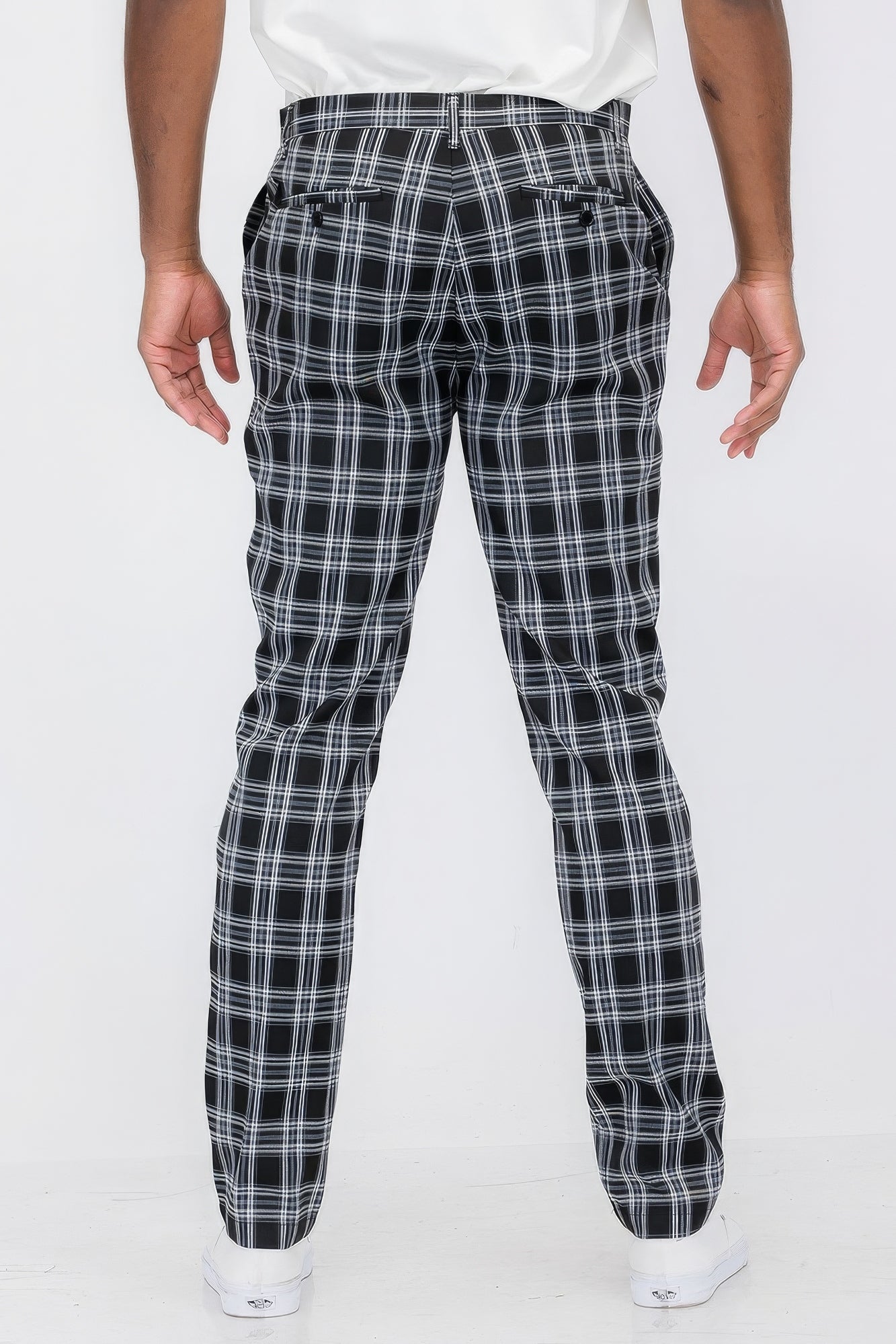 Plaid Trouser Pants - Nova Store