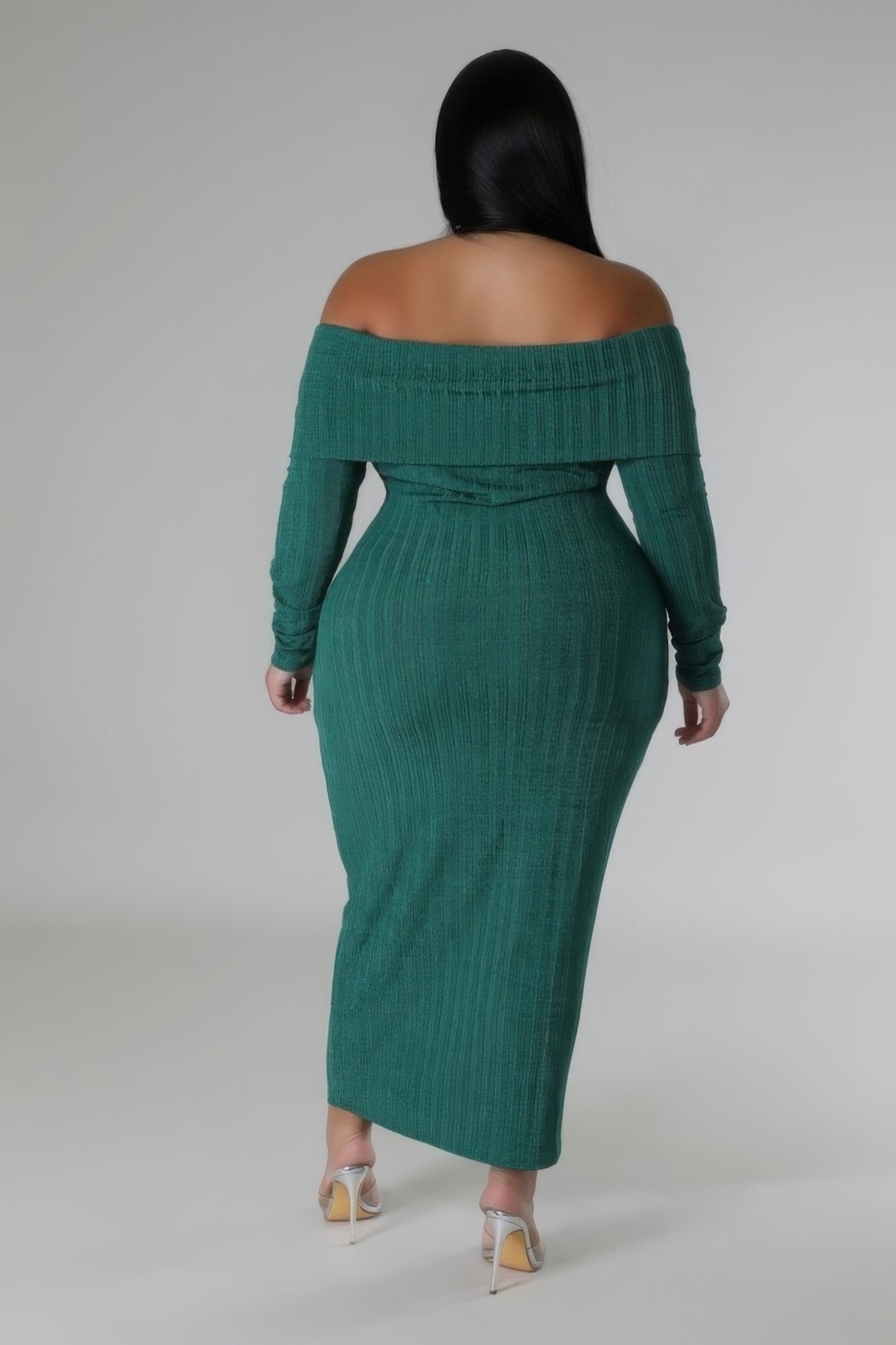 Off Shoulders Stretch Dress - Nova Store