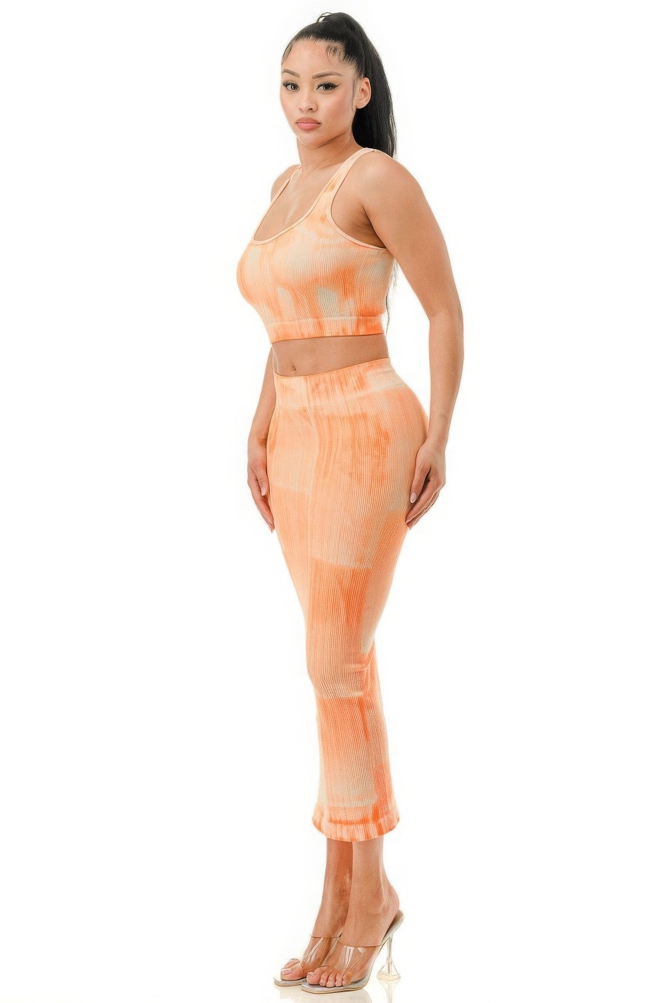 Beige Skirt Set | Custom Beige Skirt Set | Nova Store