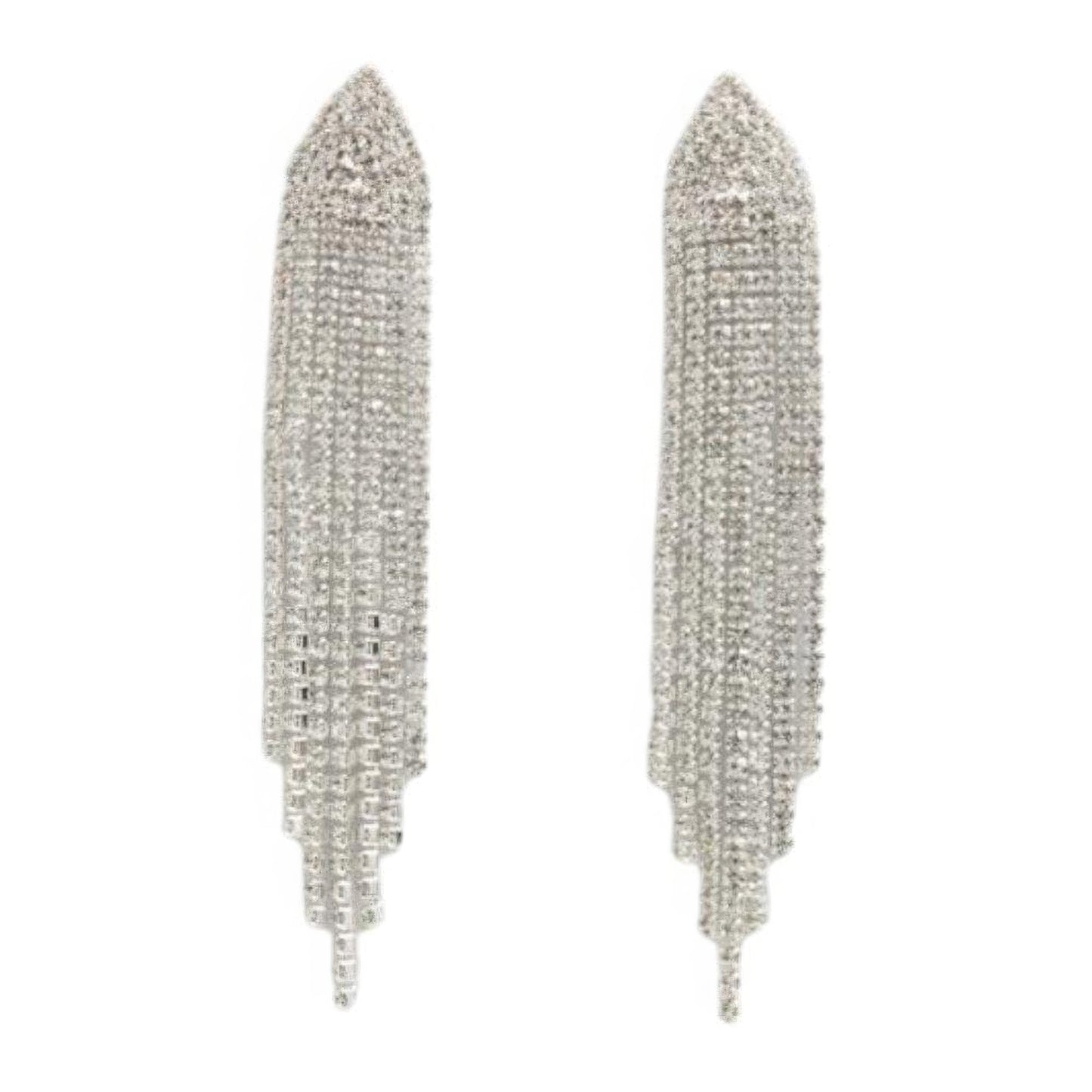 Rhinestone Dangle Earring - Nova Store