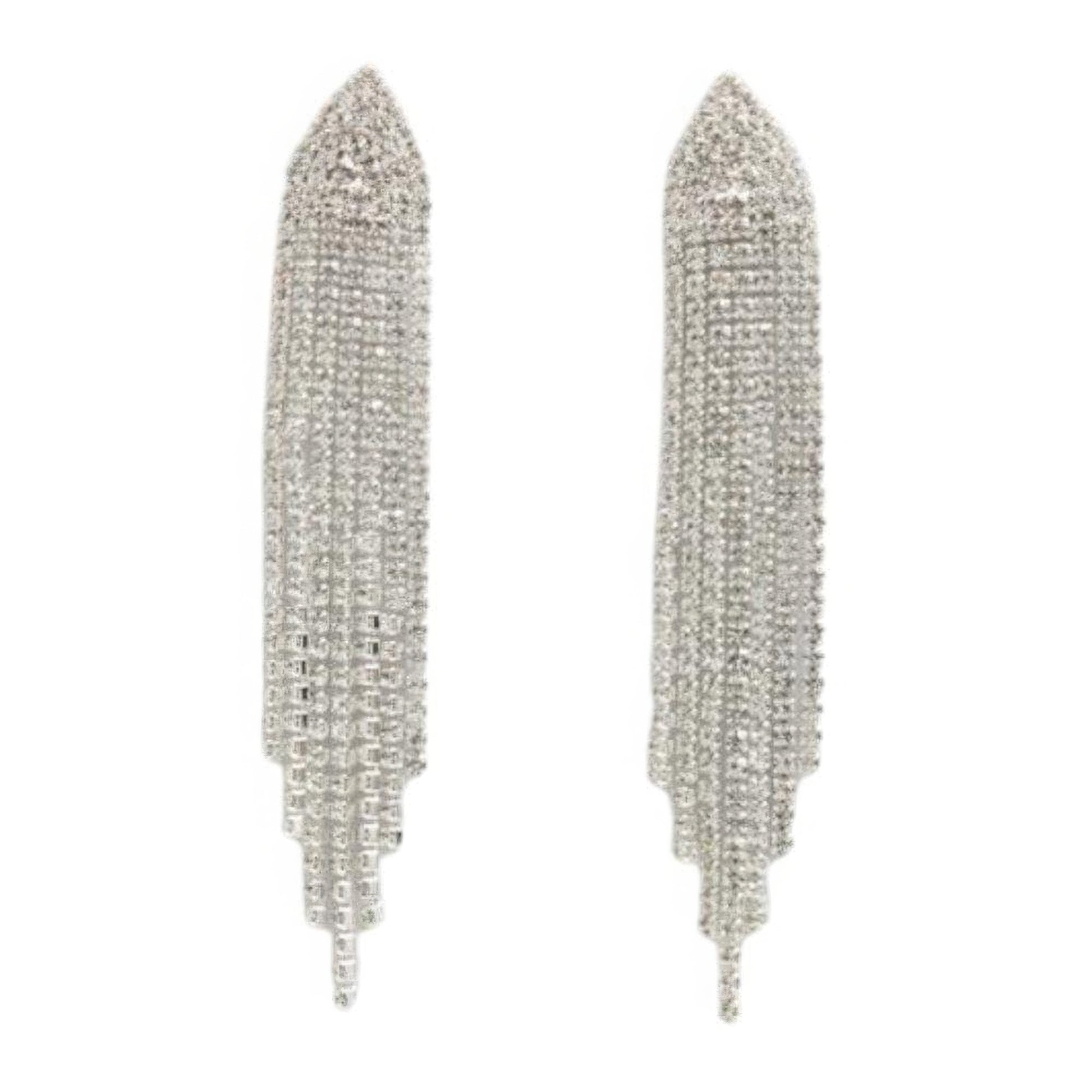 Rhinestone Dangle Earring - Nova Store