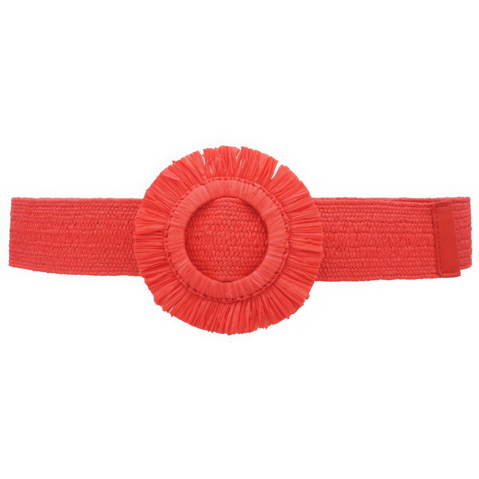 Circle Straw Belt | Circle Buckle Straw Belt | Nova Store