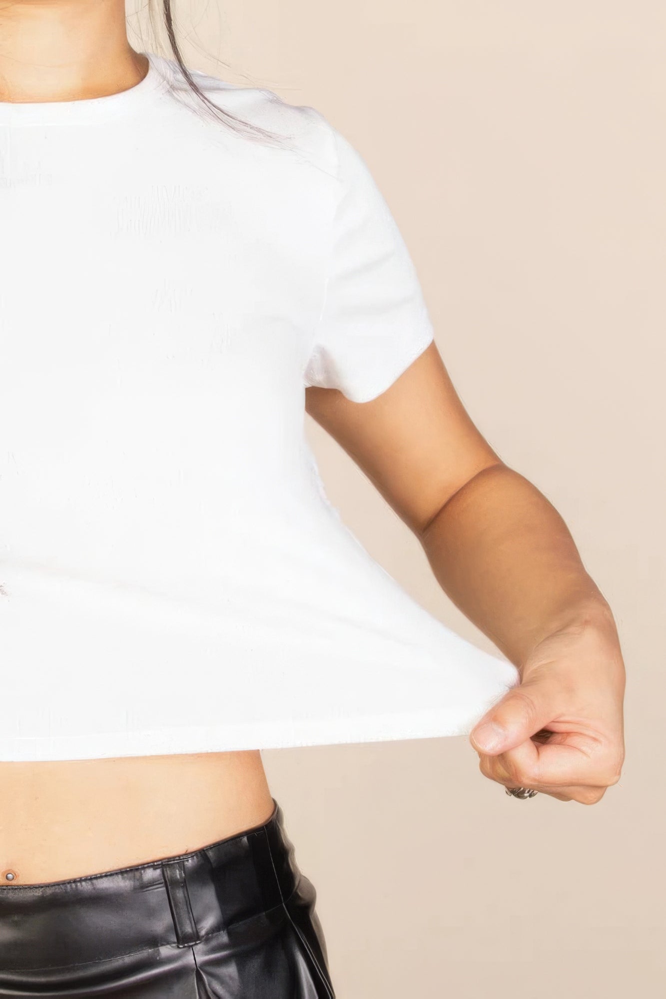 White Neck Top | Women's White Neck Top | Nova Store