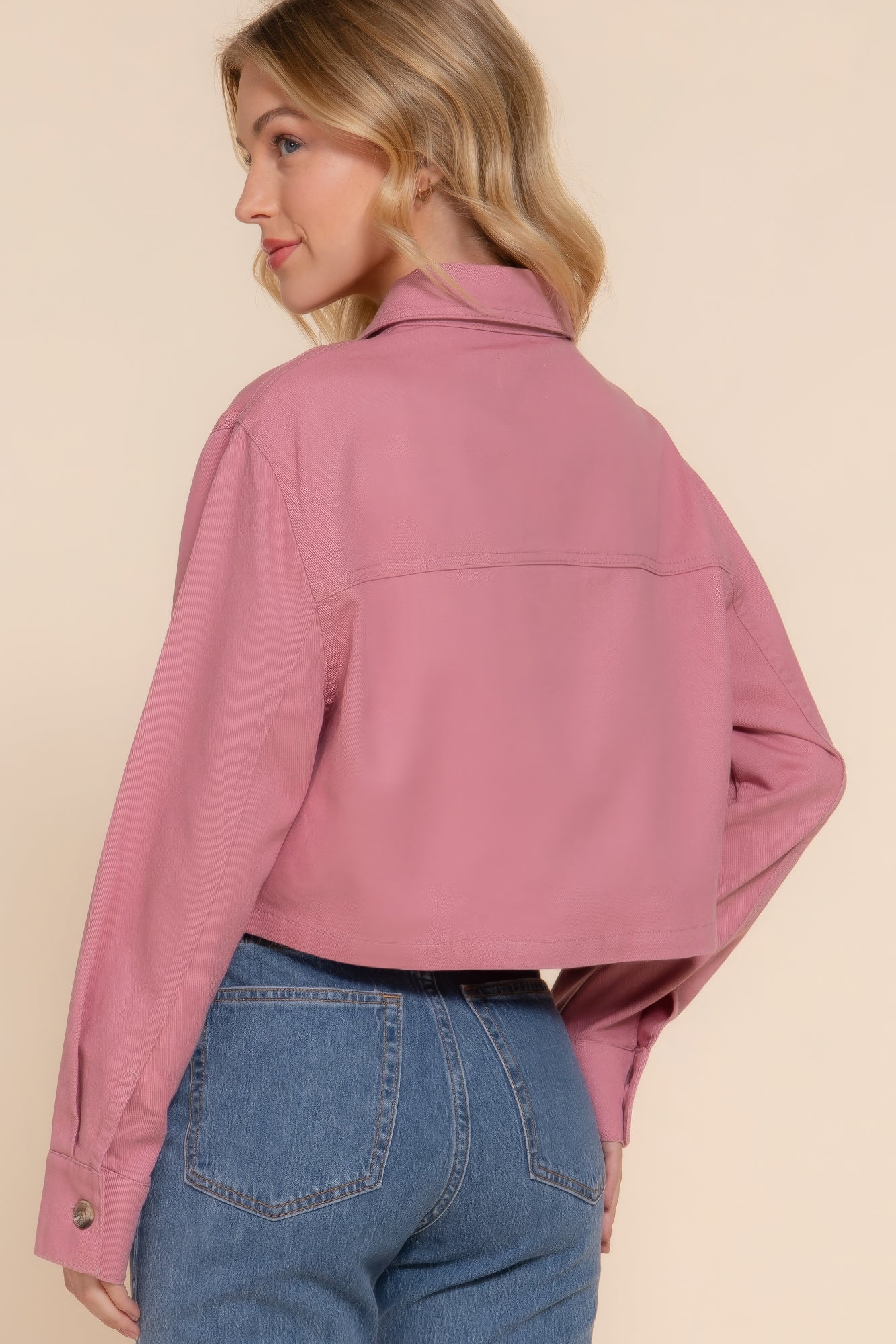 Pink Short Jacket | Women's Short Jacket | Nova Store