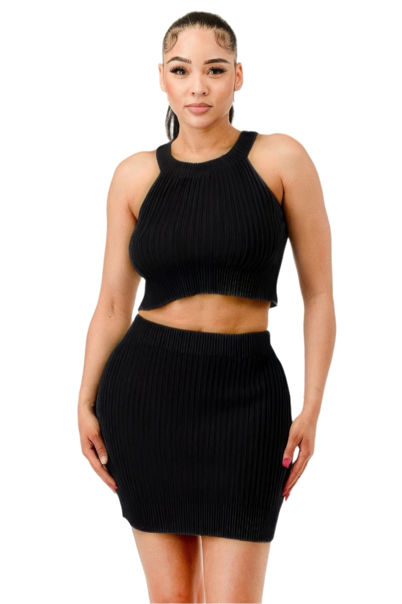 Bodycon Mini Skirt Set | Mini Skirt Set | Nova Store