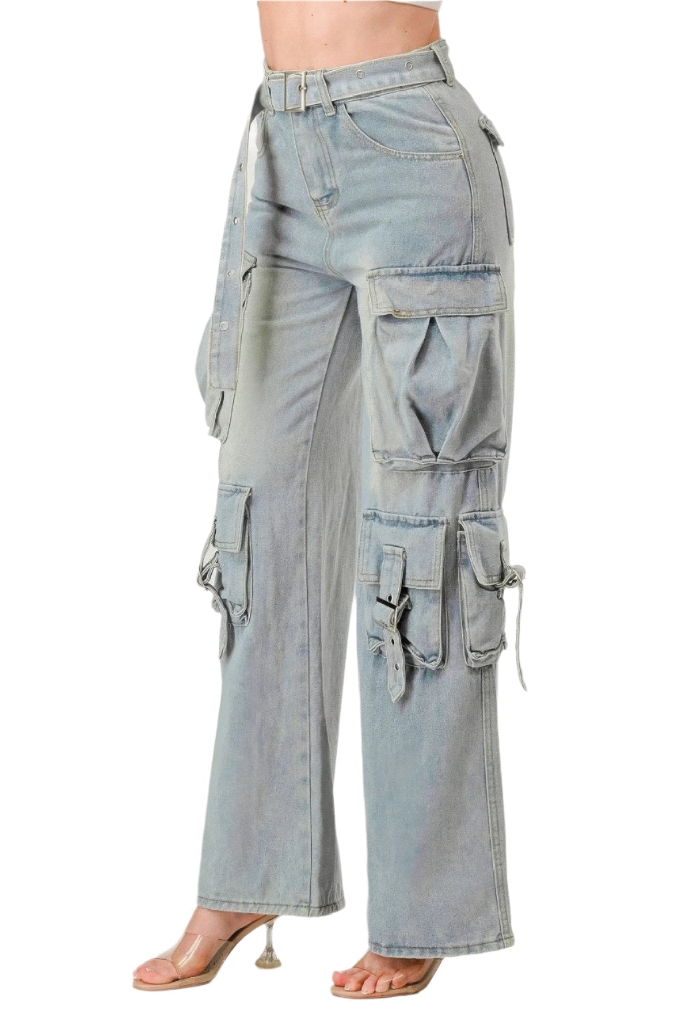 Cargo Jean Pants | Denim Jean Pants | Nova Store
