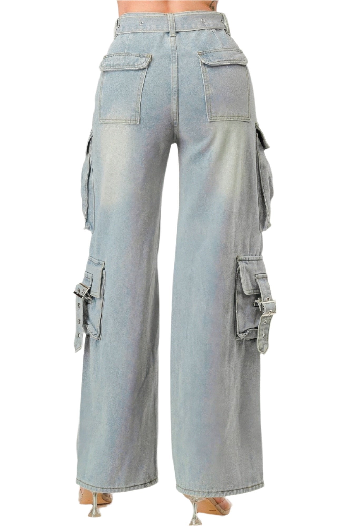 Cargo Jean Pants | Denim Jean Pants | Nova Store